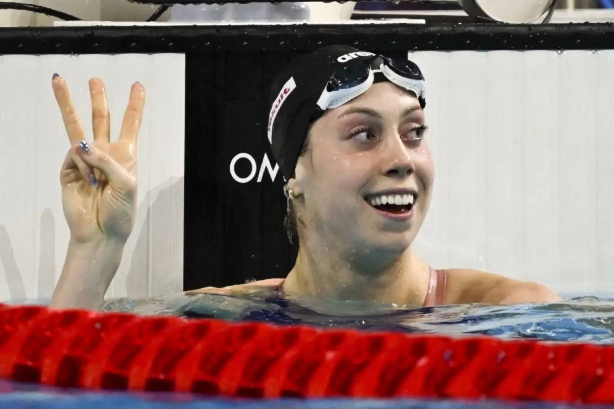 Walsh breaks 100m butterfly world record again with 55.09