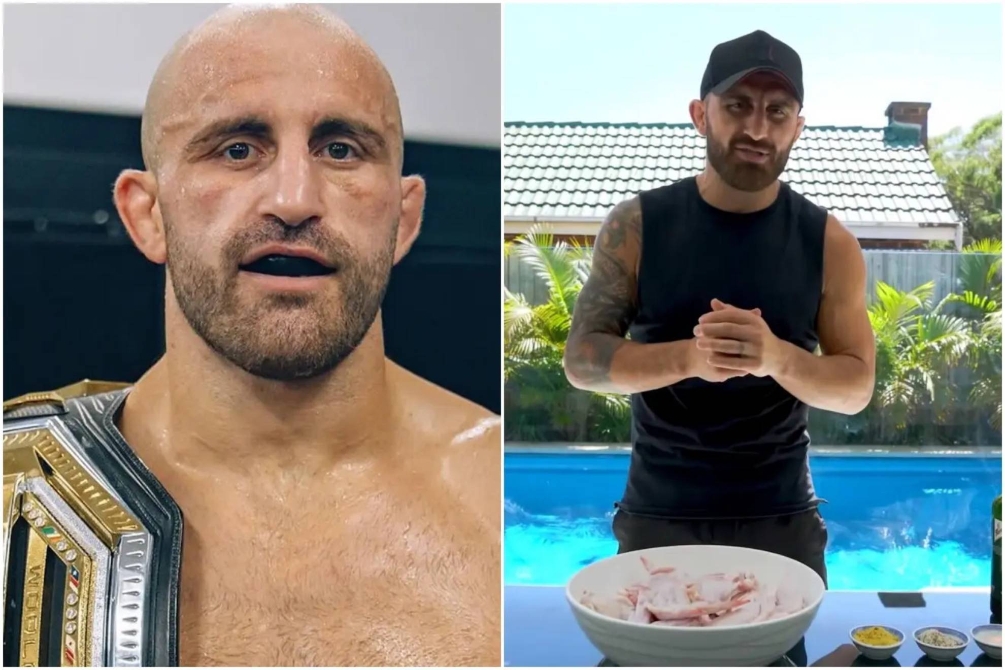 Volkanovskis other life: From UFC champion to TikTok chef