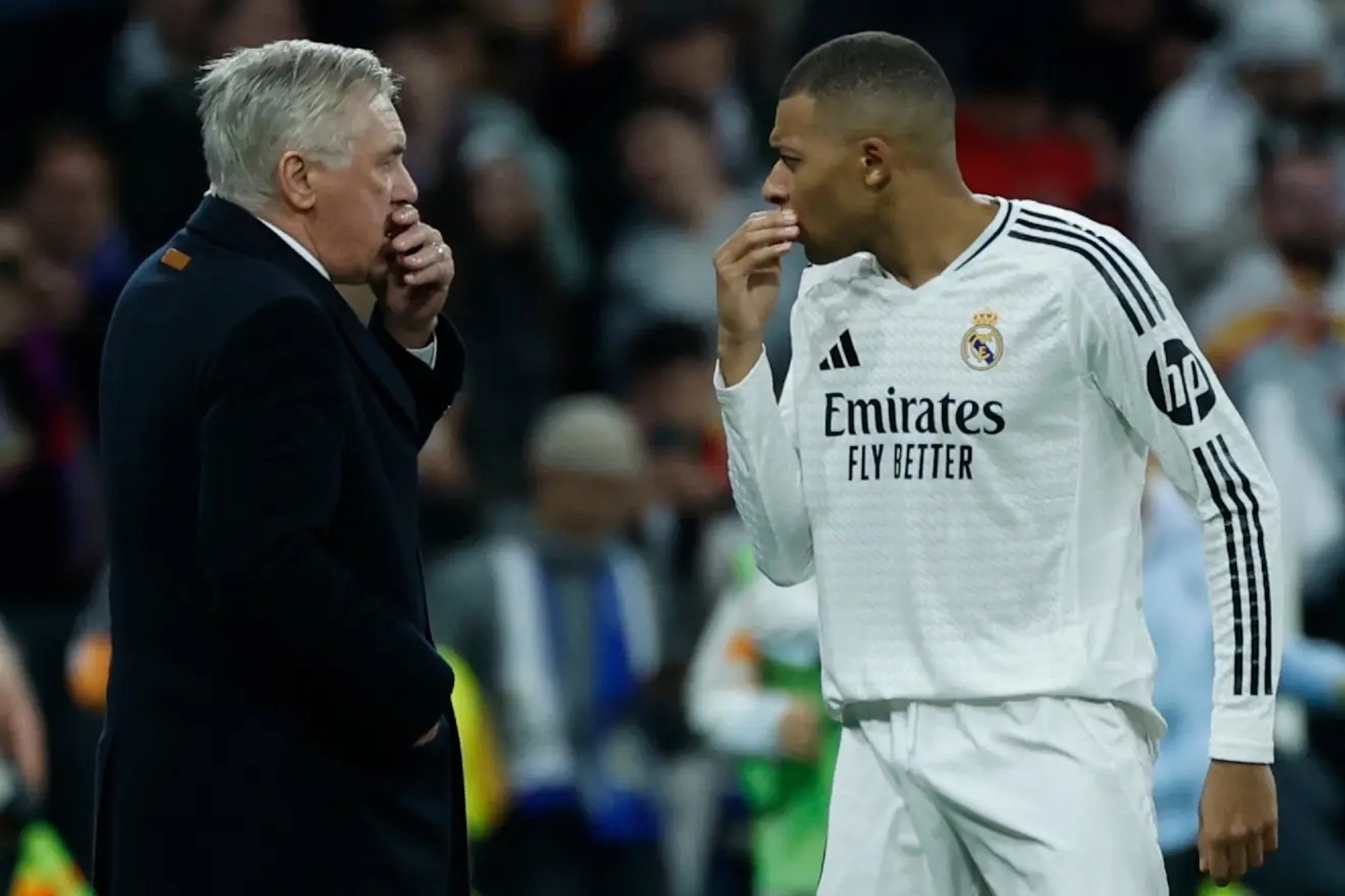 Carlos Ancelotti Kyliam Mbapp� Real Madrid LaLiga Barcelona soccer win