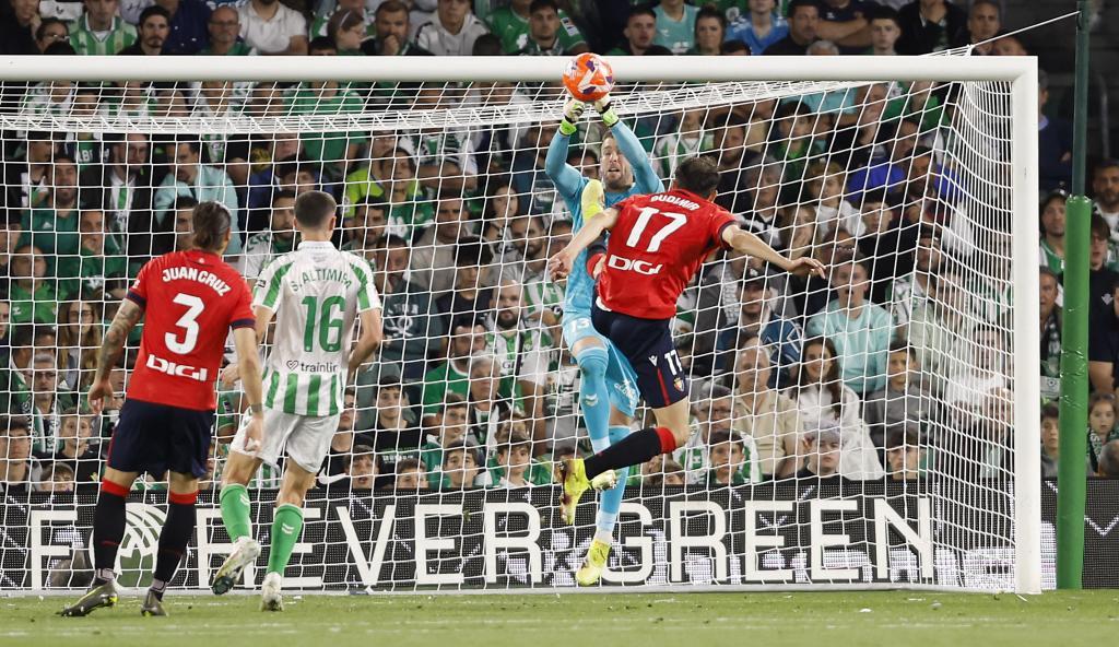 Betis - Osasuna: resumen, resultado y goles del partido de LaLiga EA Sports