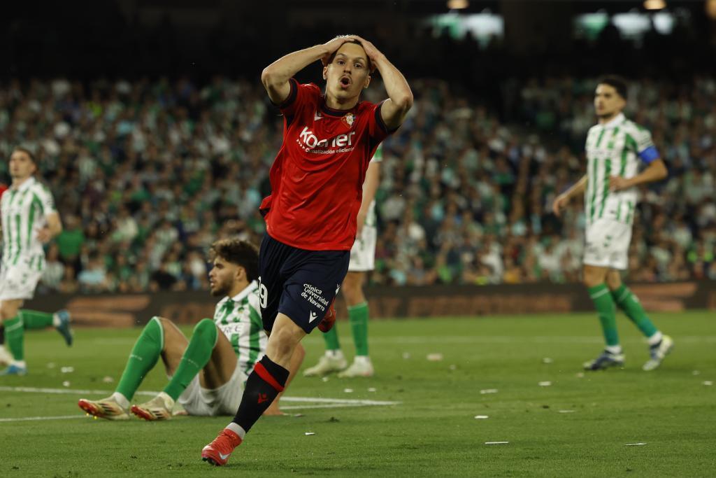 Betis - Osasuna: resumen, resultado y goles del partido de LaLiga EA Sports