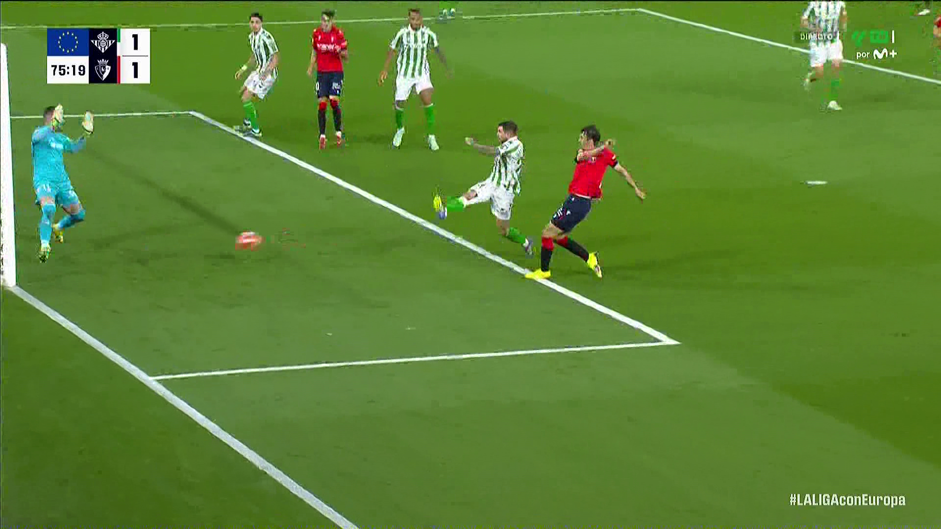 Betis - Osasuna: resumen, resultado y goles del partido de LaLiga EA Sports