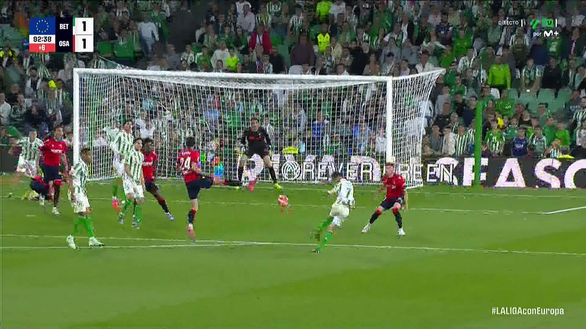 Betis - Osasuna: resumen, resultado y goles del partido de LaLiga EA Sports