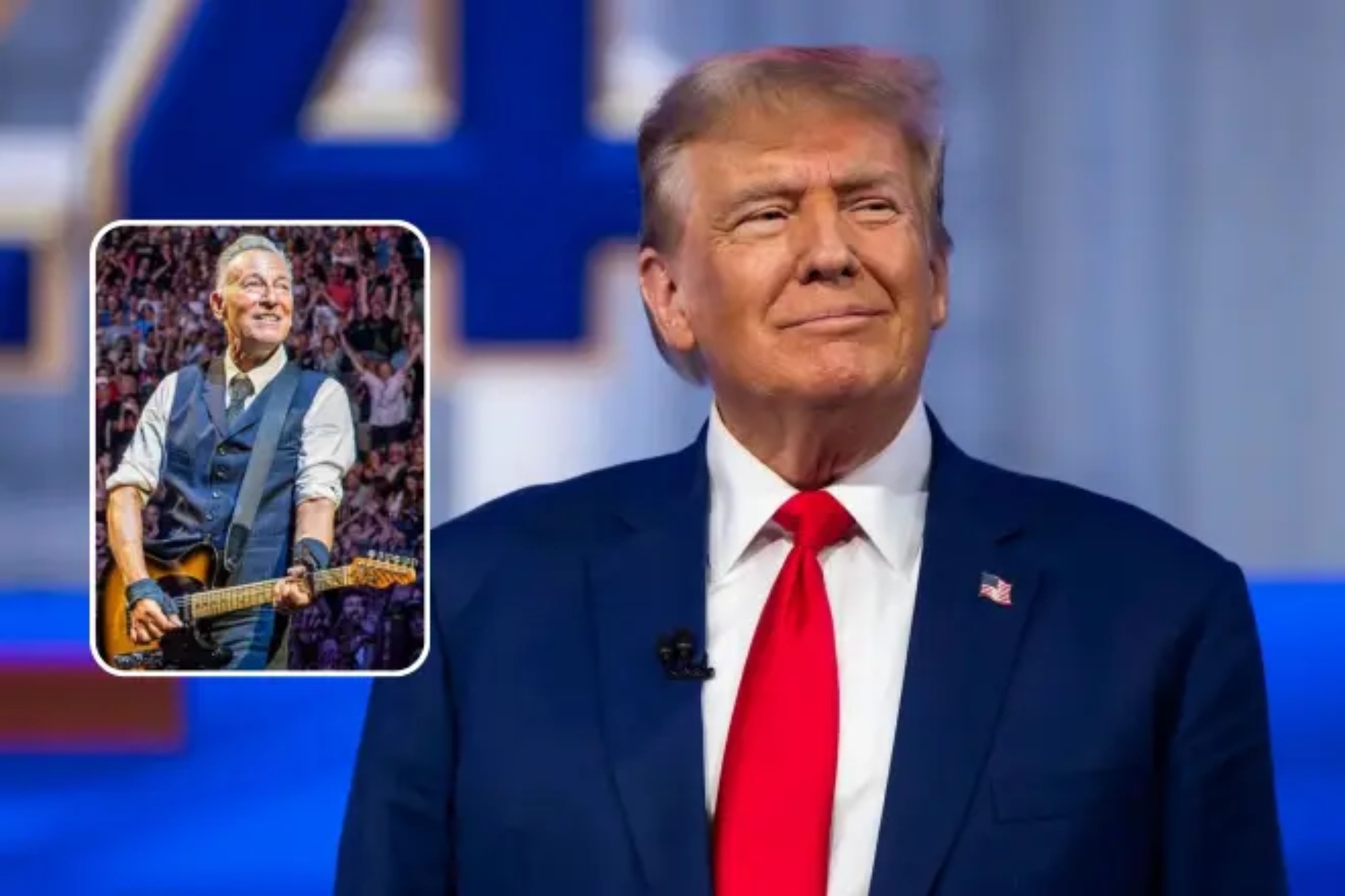 Trump responds to Bruce Springsteen after he criticized him at a concert: An arrogant and unpleasant jerk