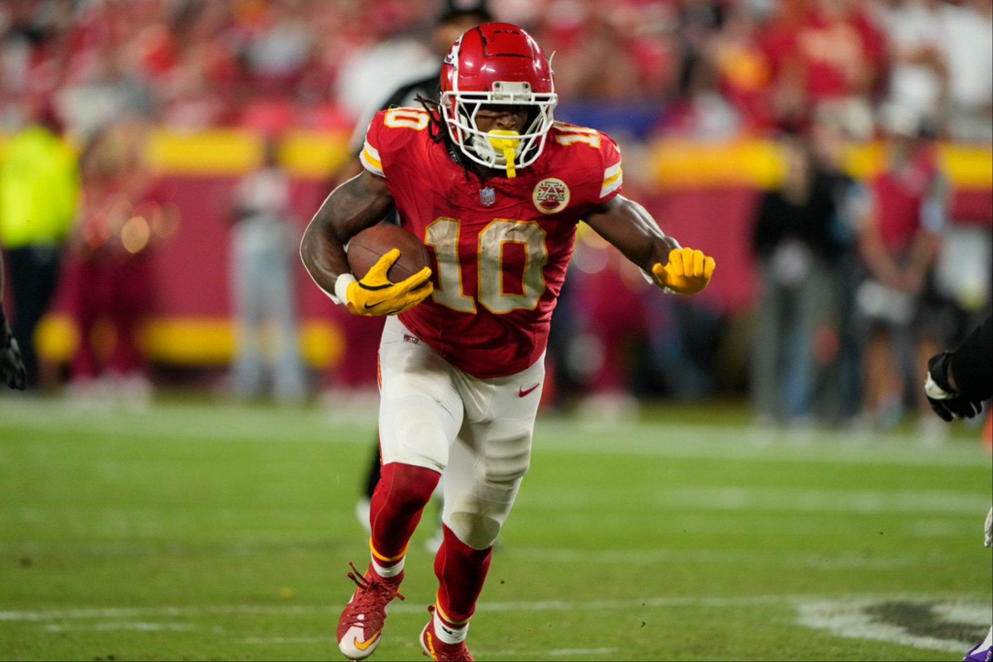 Isiah Pacheco is the only running back with a guaranteed spot on the Kansas City Chiefs roster.