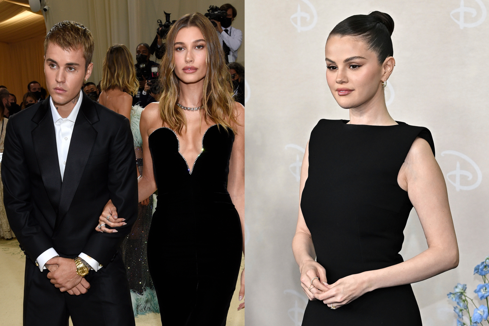 Justin Bieber, Hailey Bieber and Selena Gomez all have a complicated past together.
