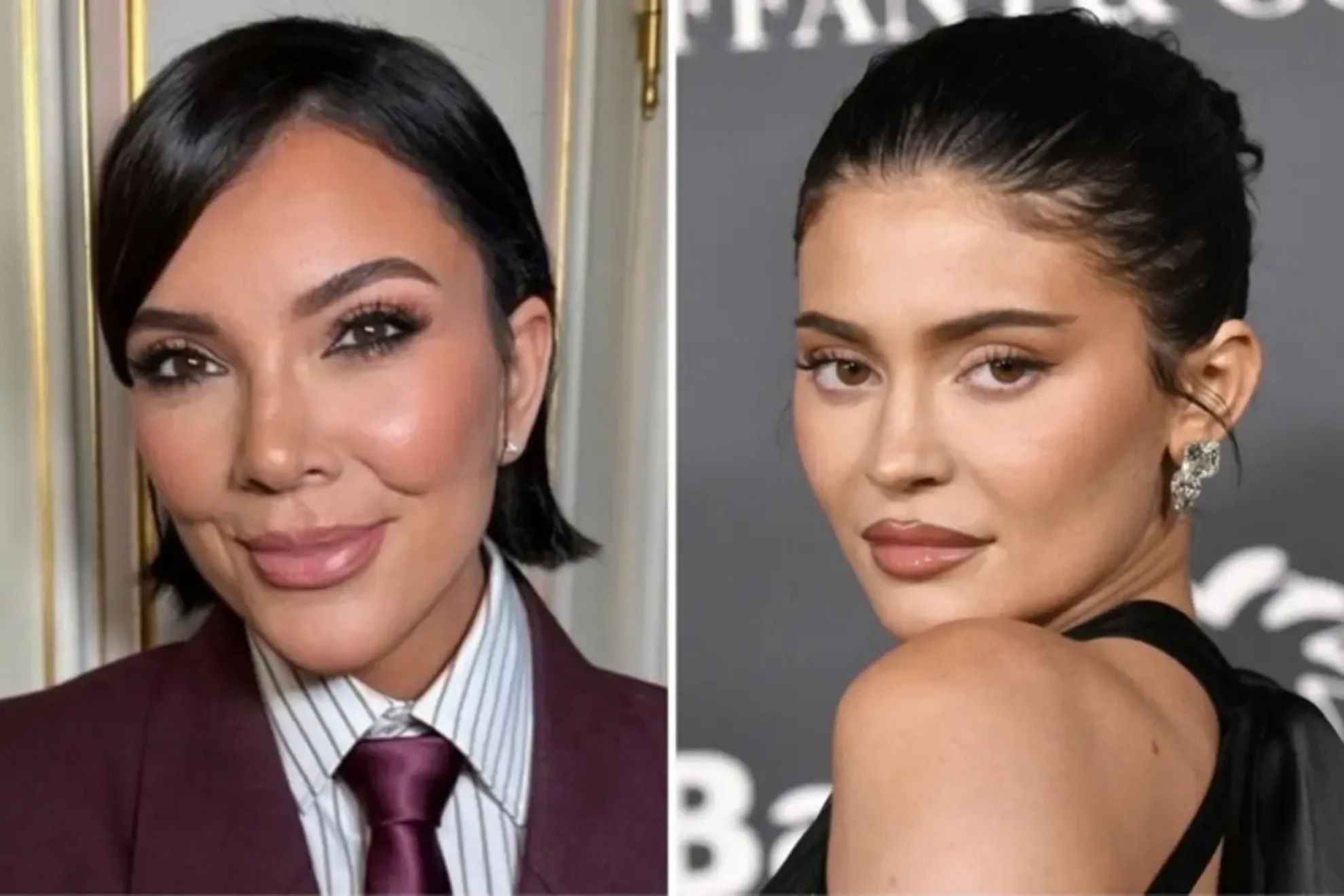 Kris and Kylie Jenner