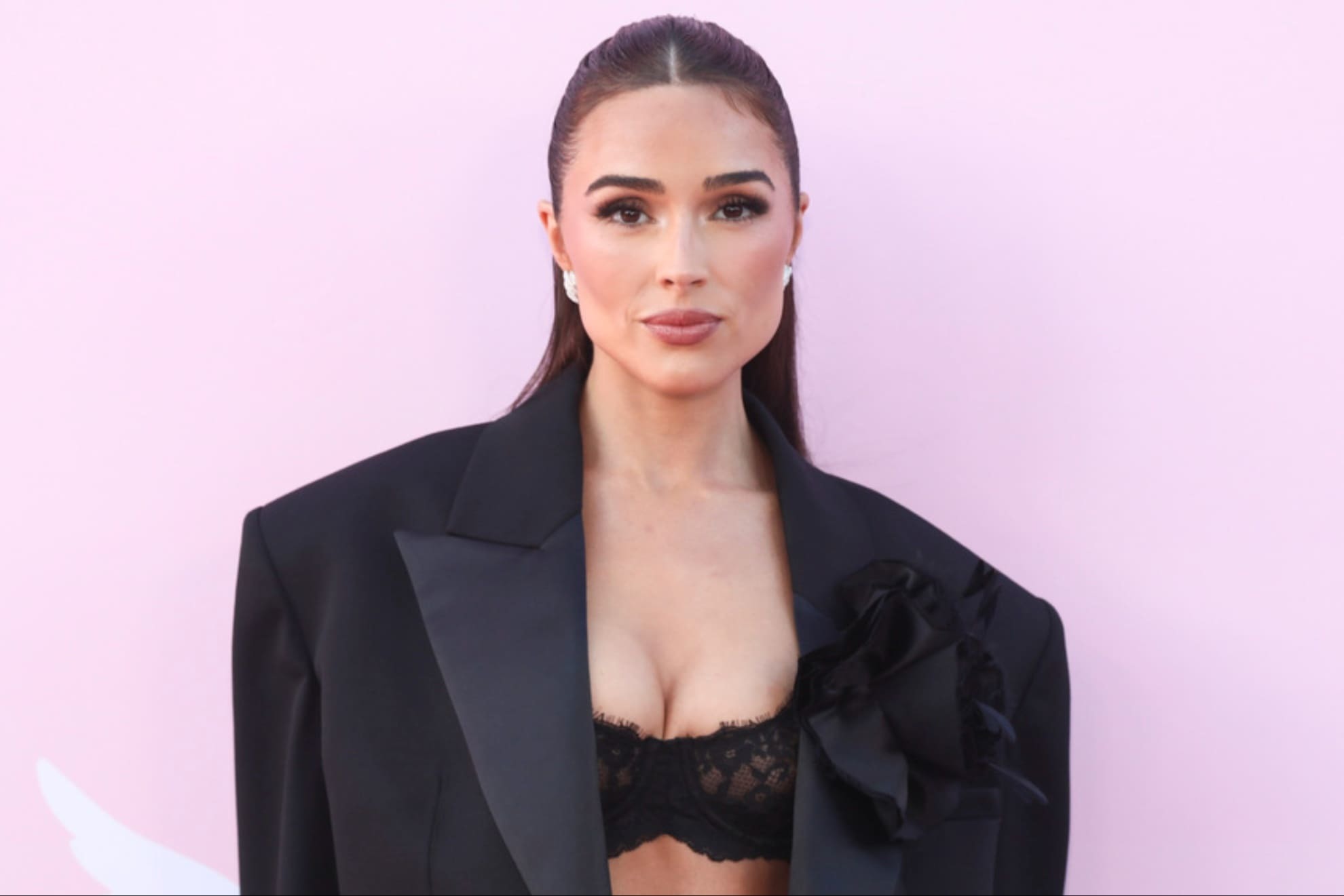 Former Miss Universe and Christian McCaffreys wife, Olivia Culpo.