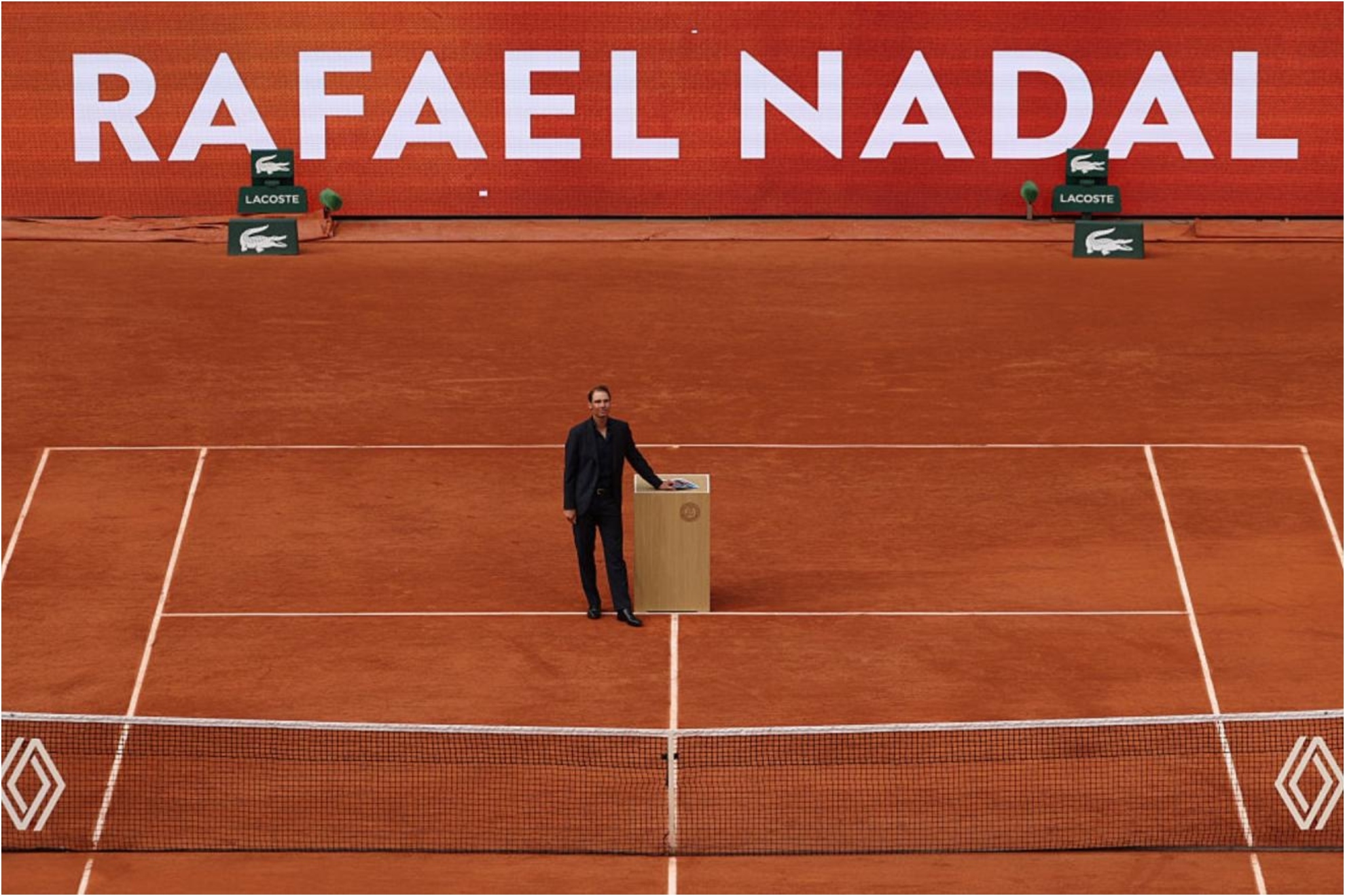 Rafa Nadal leaves his mark on Roland Garros with the Big Four: Thank you France and thank you Paris