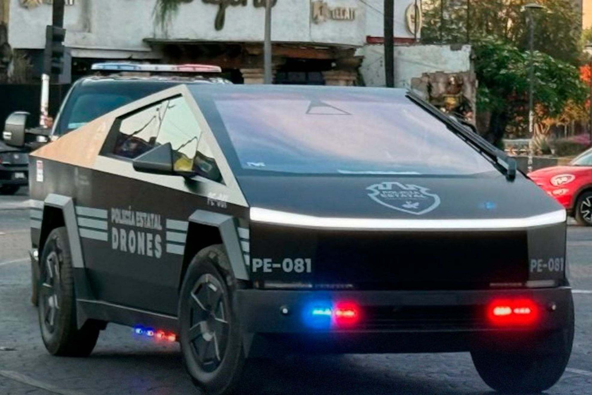 Tesla Cybertruck patrols shock residents of a Mexican state ahead of the FIFA World Cup