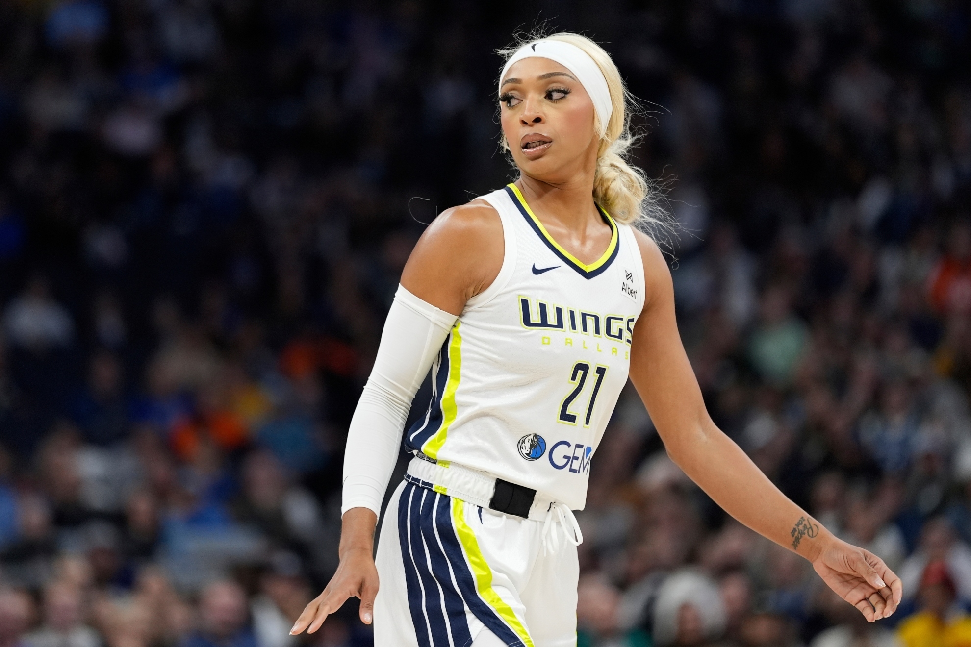 Security Steps In as DiJonai Carrington Questions Ref-Did the WNBA Overreact?