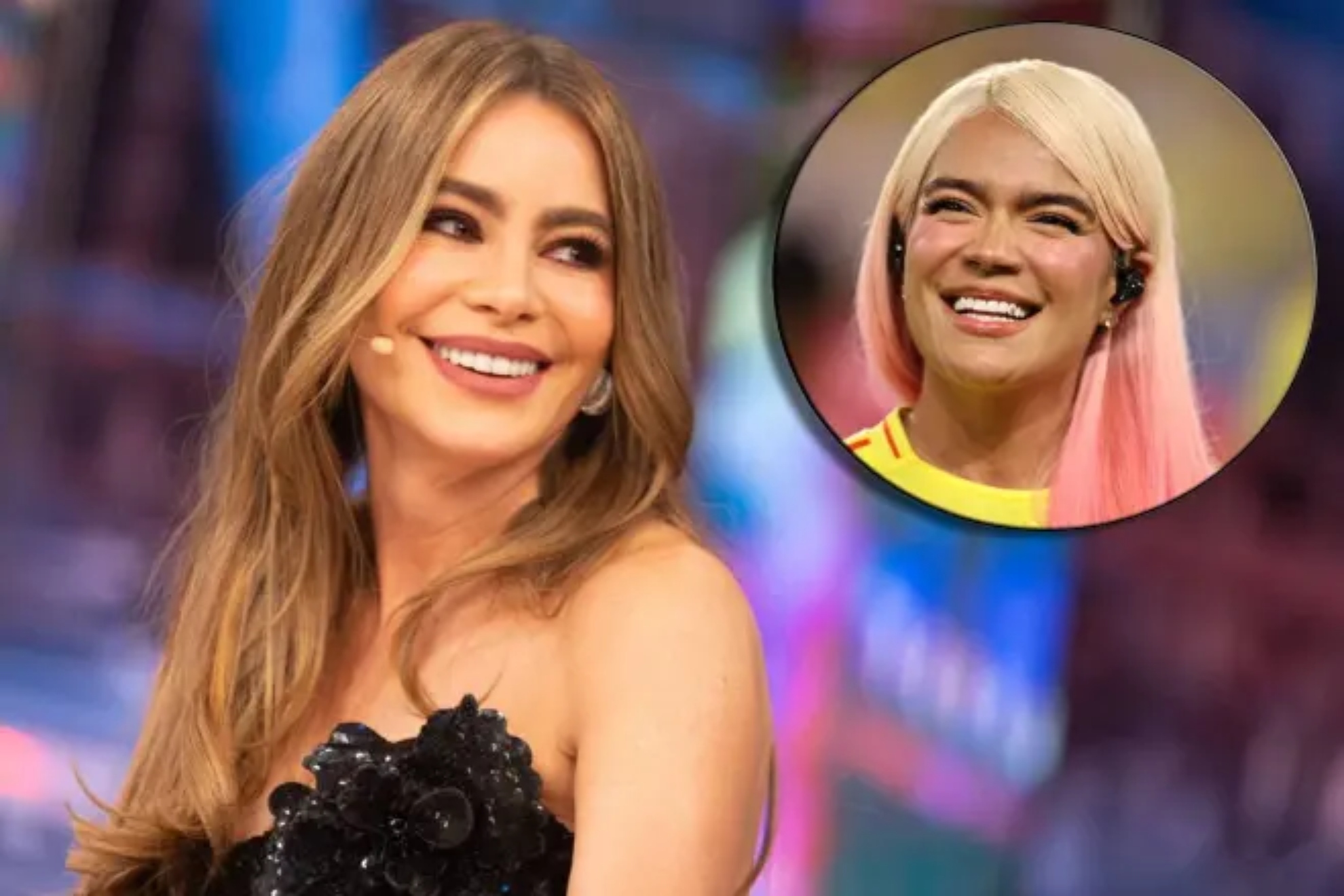 Karol G launches a compliment to Sofia Vergara at the premiere of Latina Foreva: Those curves are not even in Nascar
