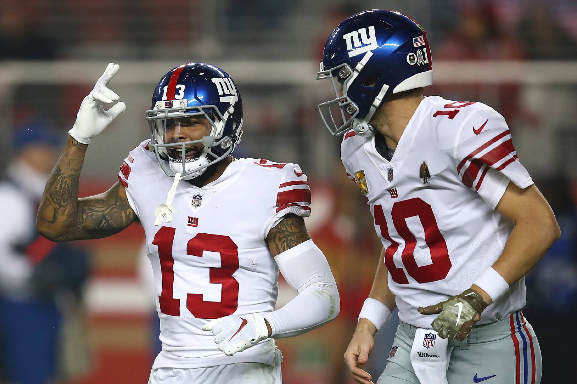 Odell Beckham Jr. left a strong message for Eli Manning and especially for the New York Giants