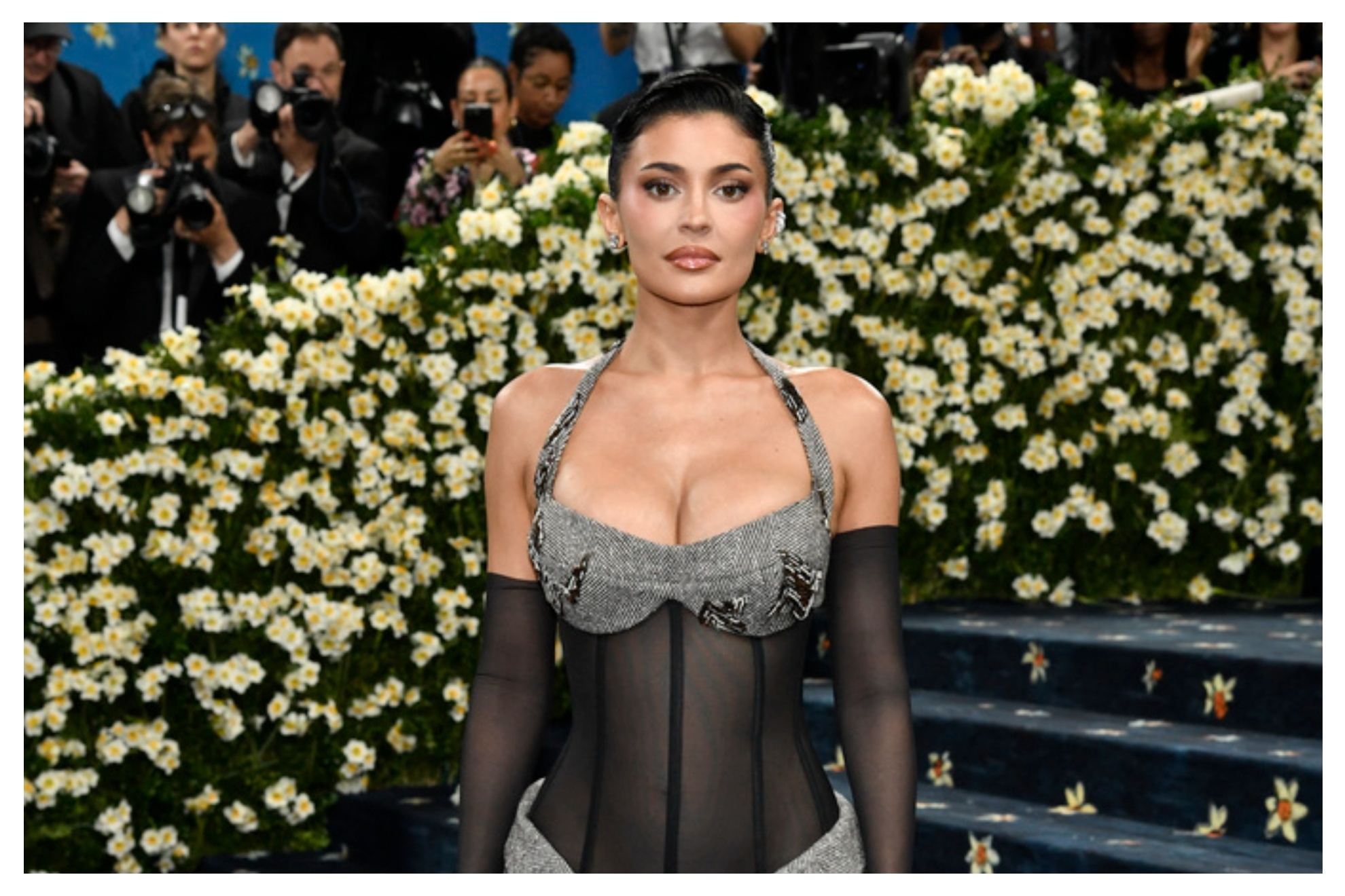 Kylie Jenner attends The Metropolitan Museum of Arts Costume Institute benefit gala celebrating the opening of the Superfine: Tailoring Black Style.