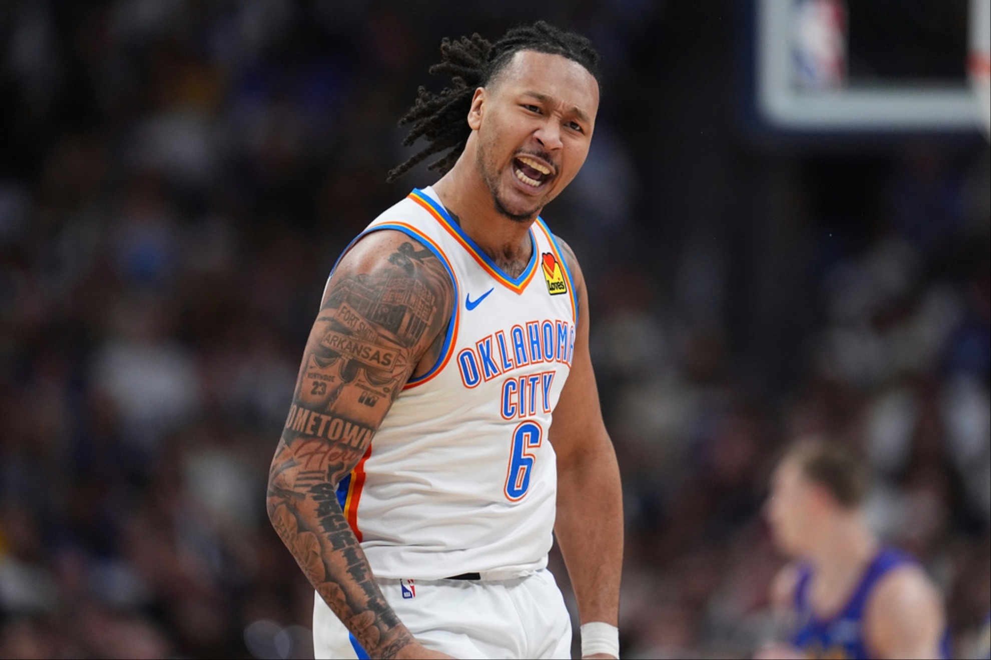 Jaylin Williams talks revenge, rivalries, and locker room secrets.