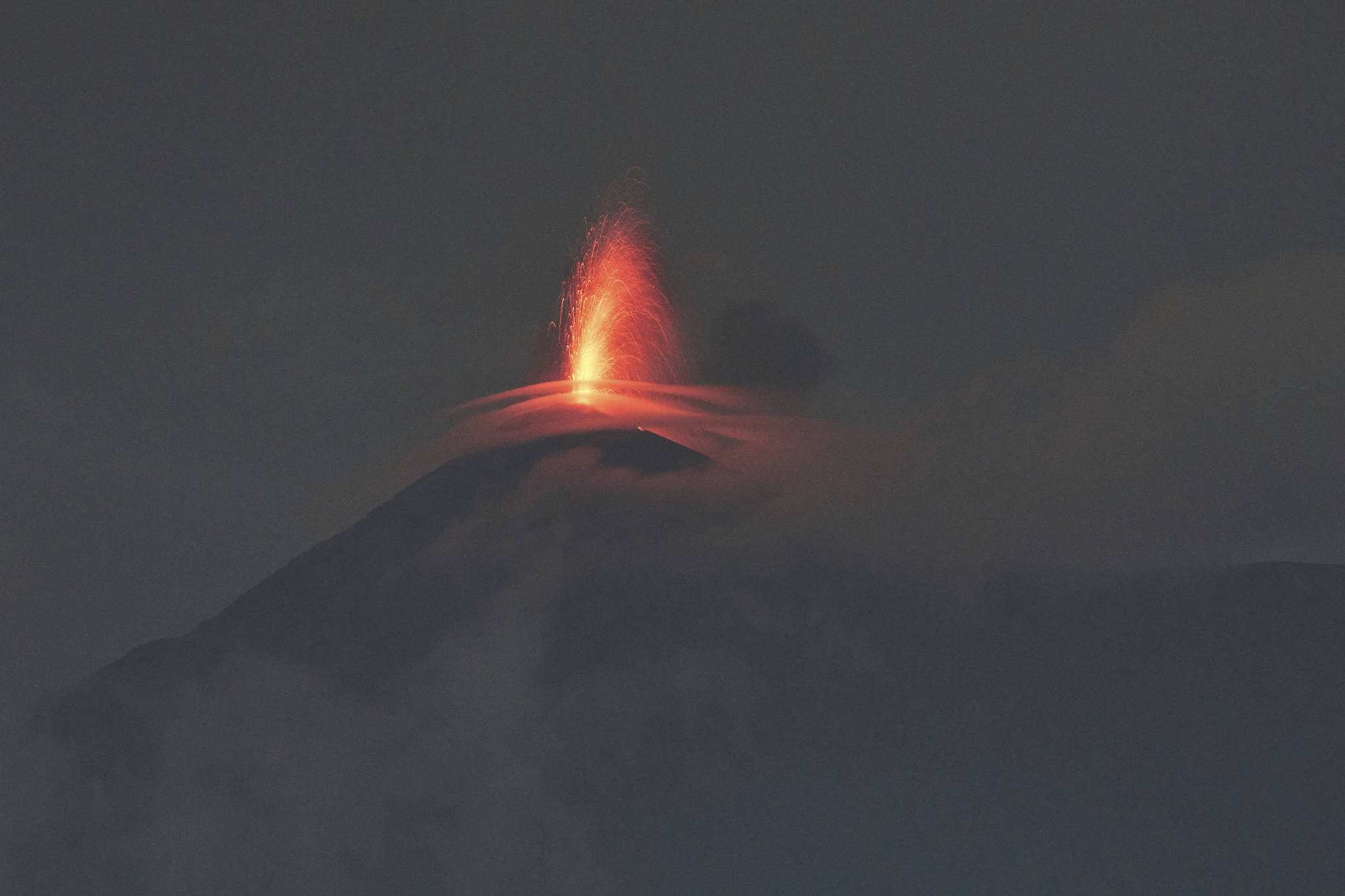 Guatemala experienced an apocalyptic day of lightning and lava from the Fuego volcano
