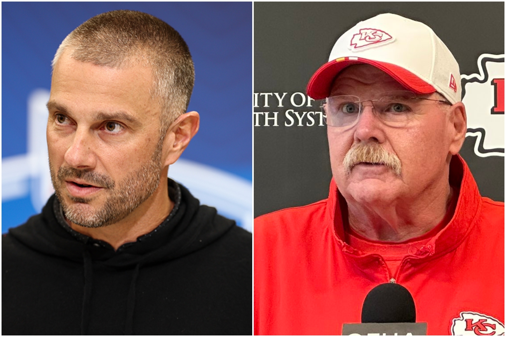 John Spytek and Andy Reid