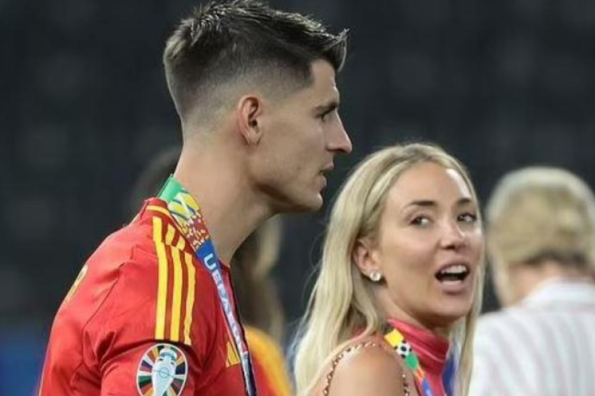 Alice Campello y Álvaro Morata reaparecen juntos en un evento