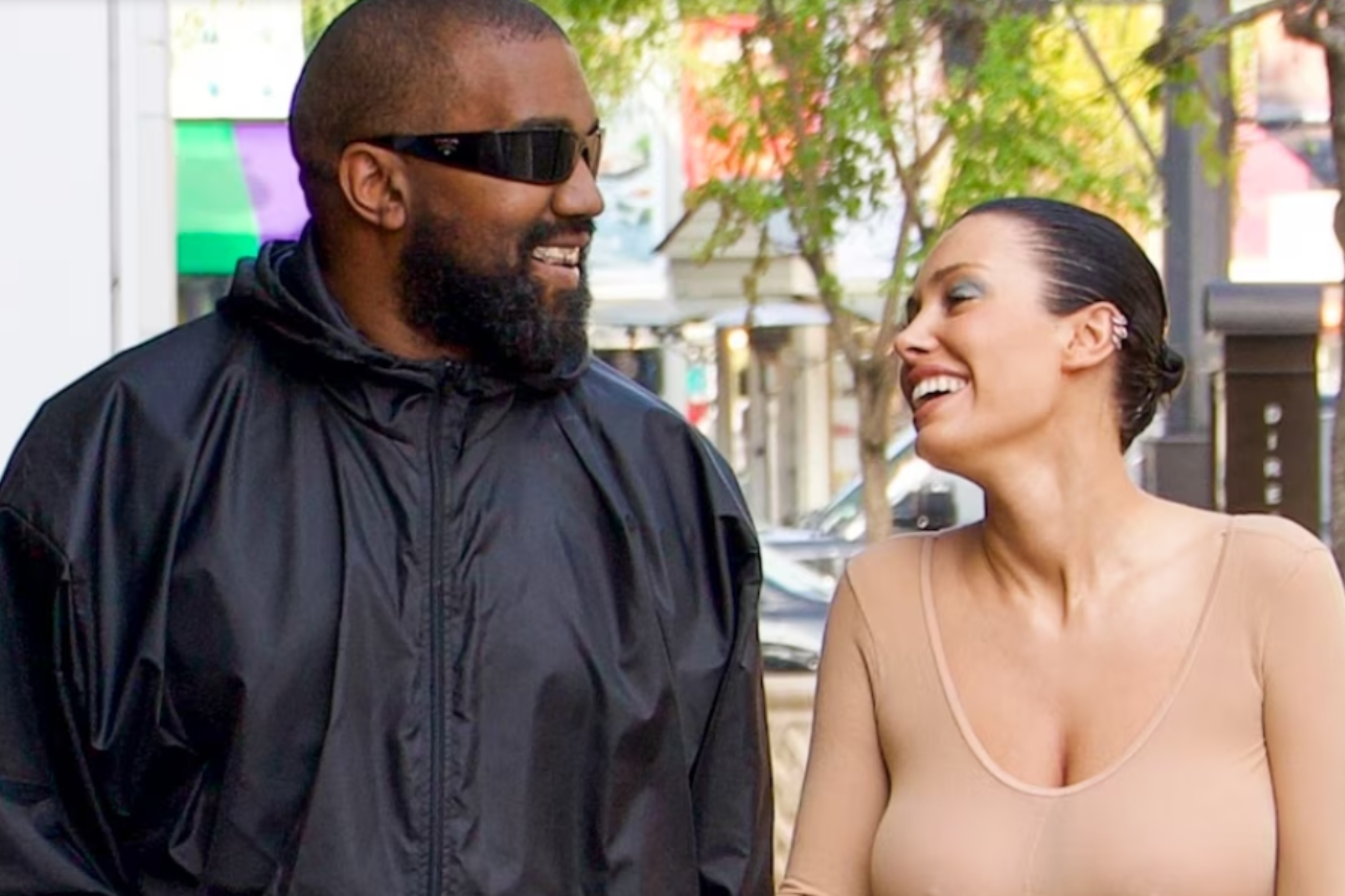 Kanye West and Bianca Censori