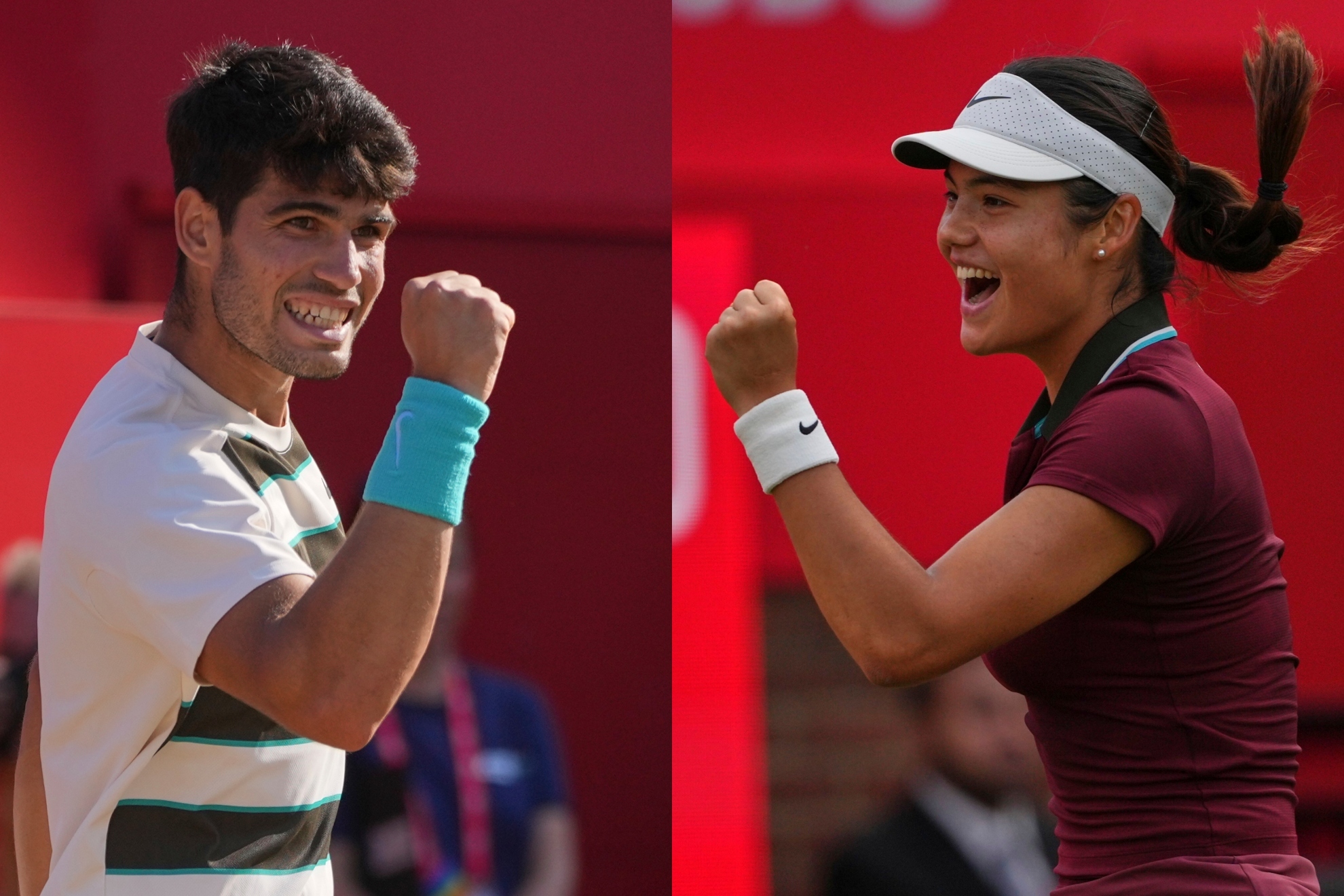 Off the Court but in the Spotlight: Raducanu Supports Alcaraz at Queens Club