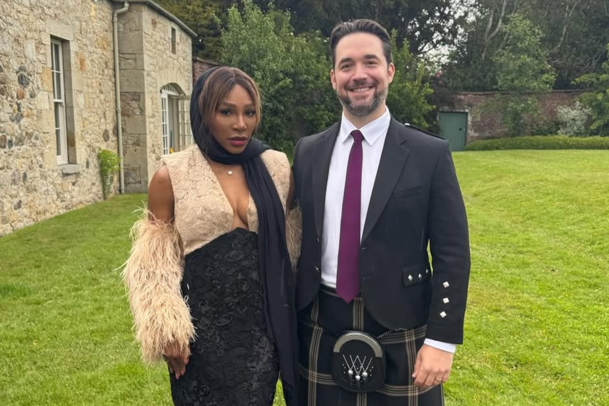 Serena Williams husband Alexis Ohanian gets emotional as he returns to embrace his late mother
