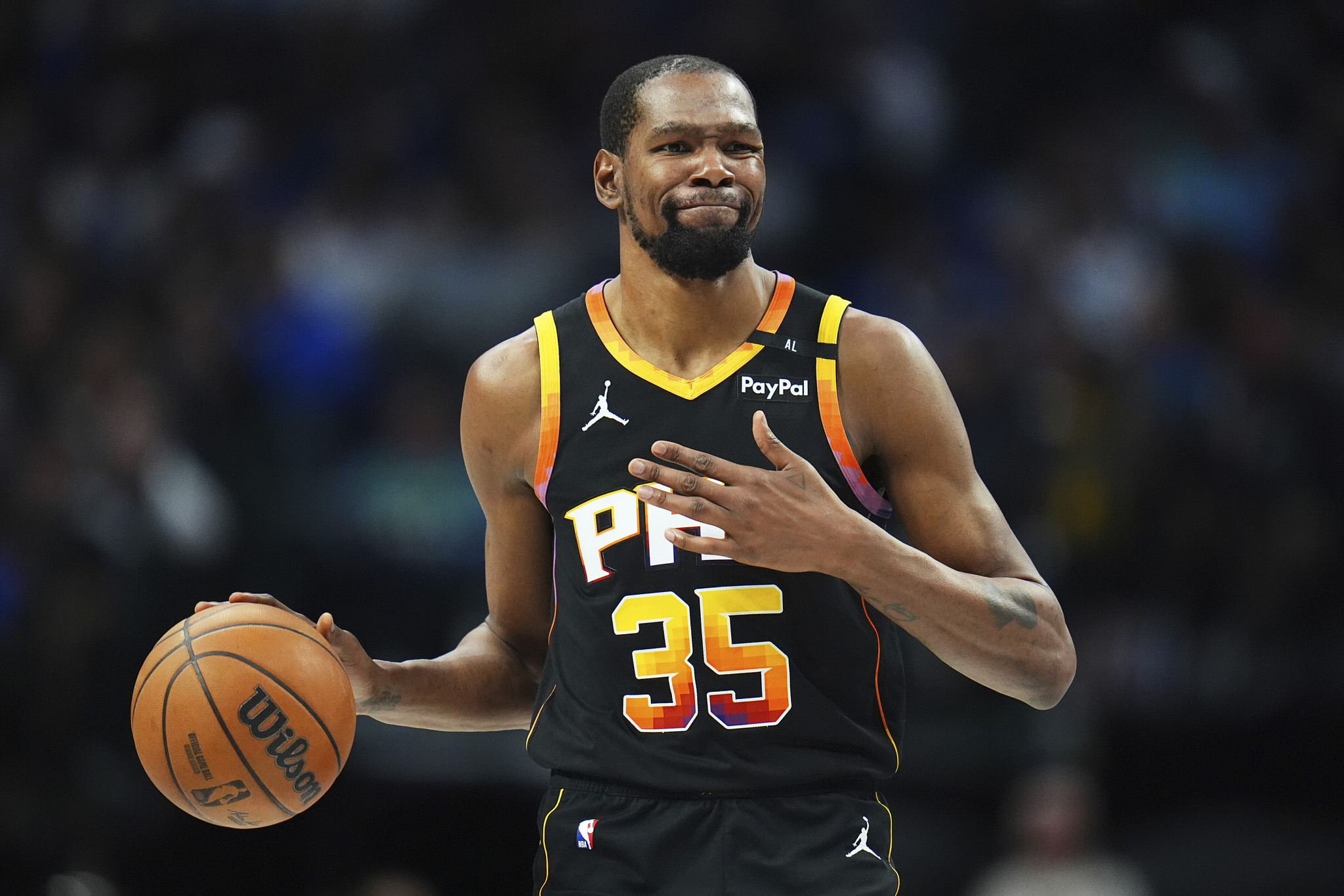 Phoenix Suns trade Kevin Durant to Houston Rockets, with other players involved