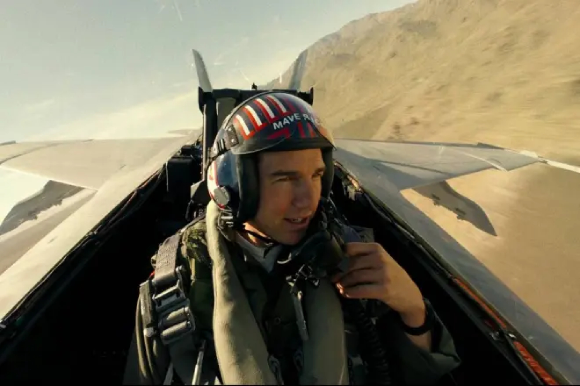 Tom Cruise in Top Gun: Maverick.