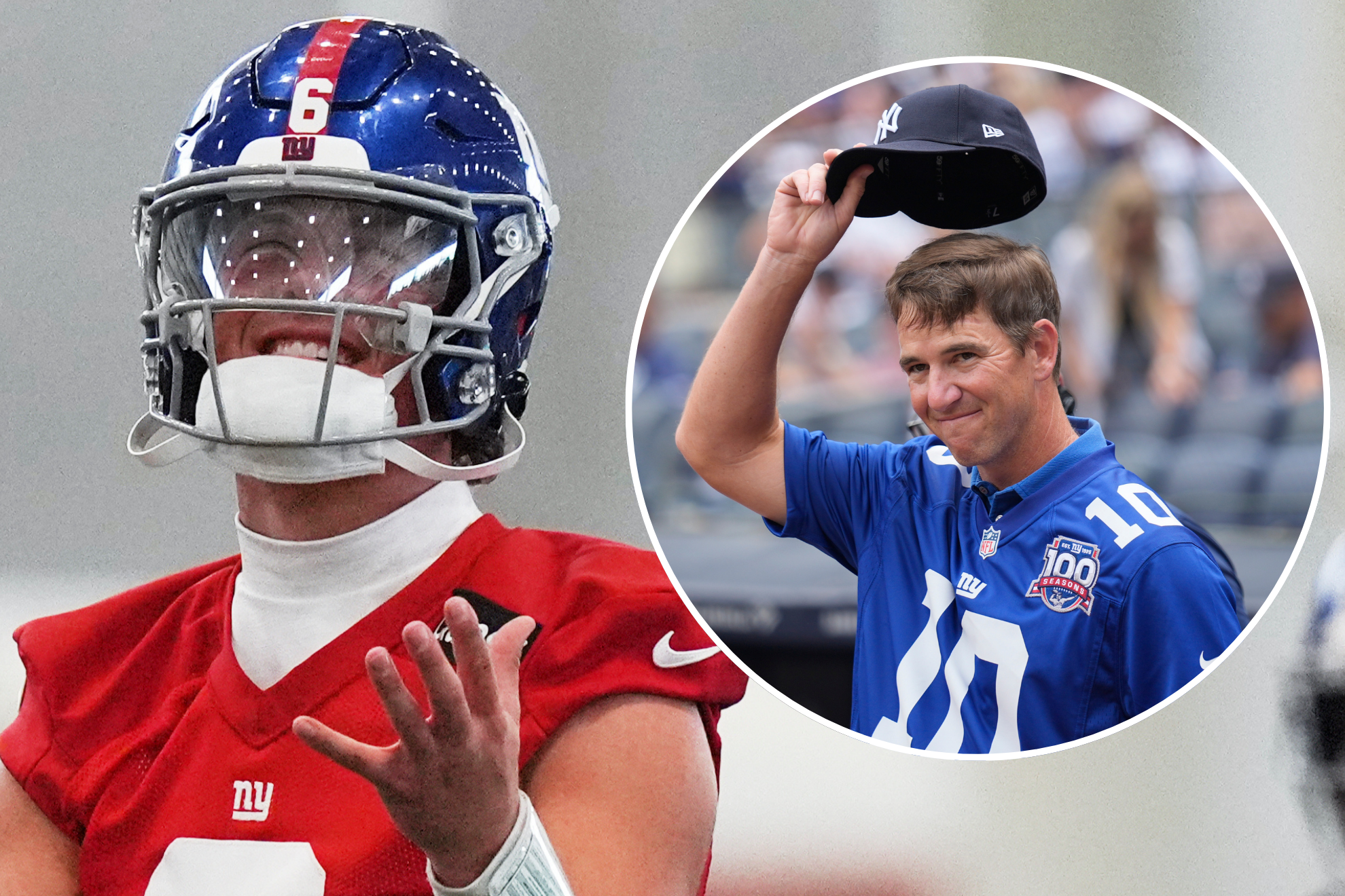 Eli Manning issues a stern warning to Jaxson Dart after rookies poor performances at Giants OTAs