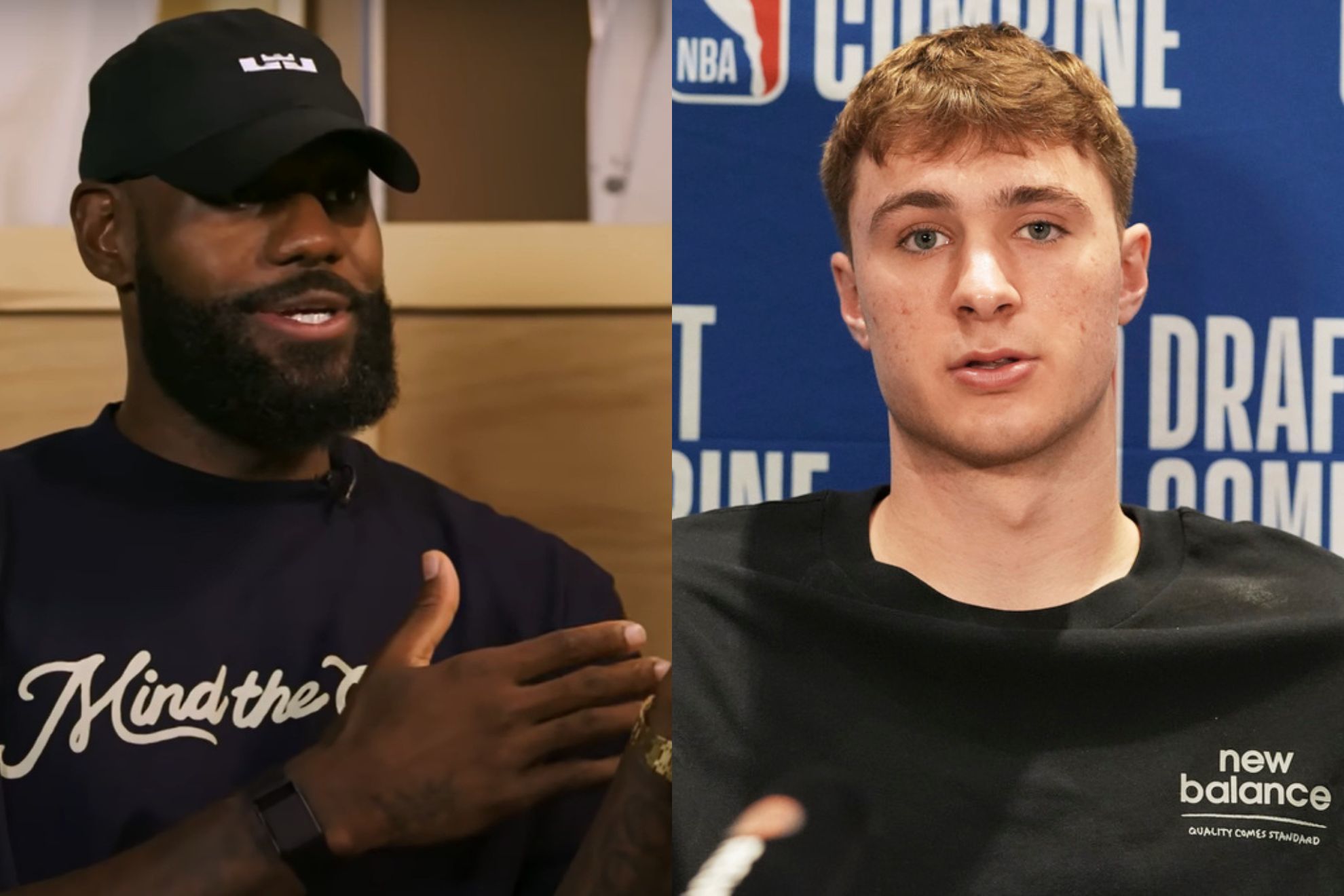 Lebron James on Cooper Flagg: Unlike me, he joins a team with hall of famers