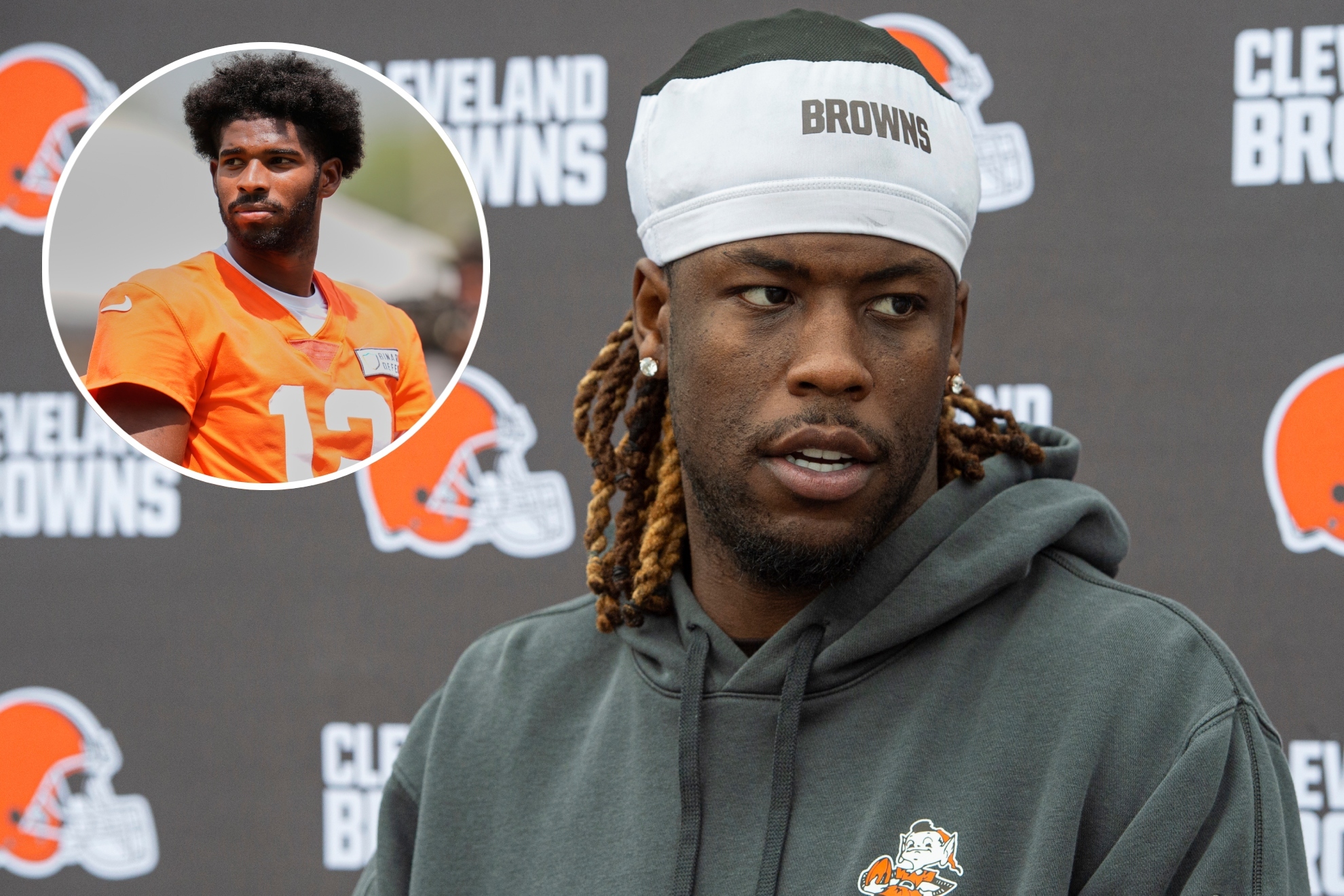 Jerry Jeudy and Shedeur Sanders