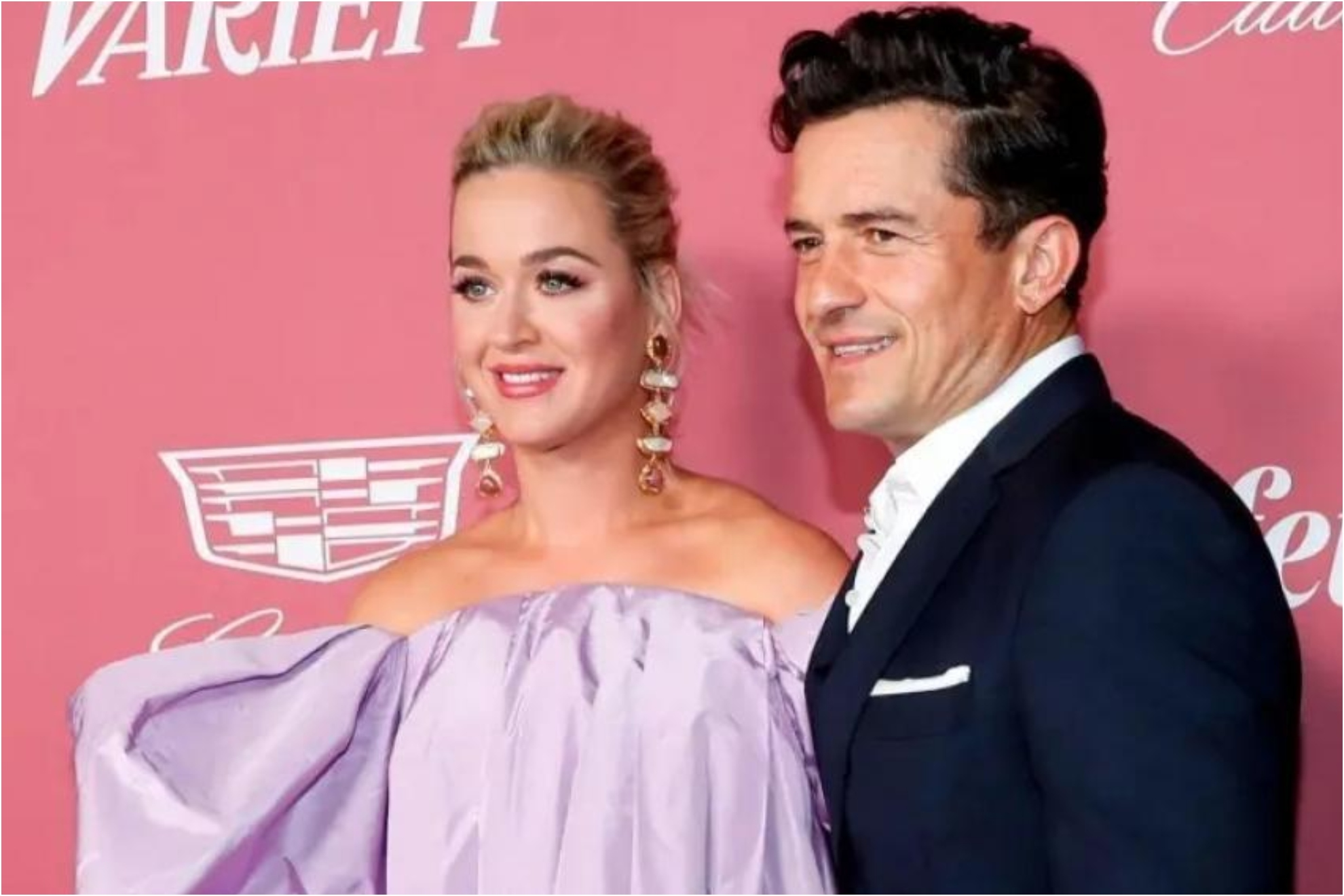 Katy Perry and Orlando Bloom.