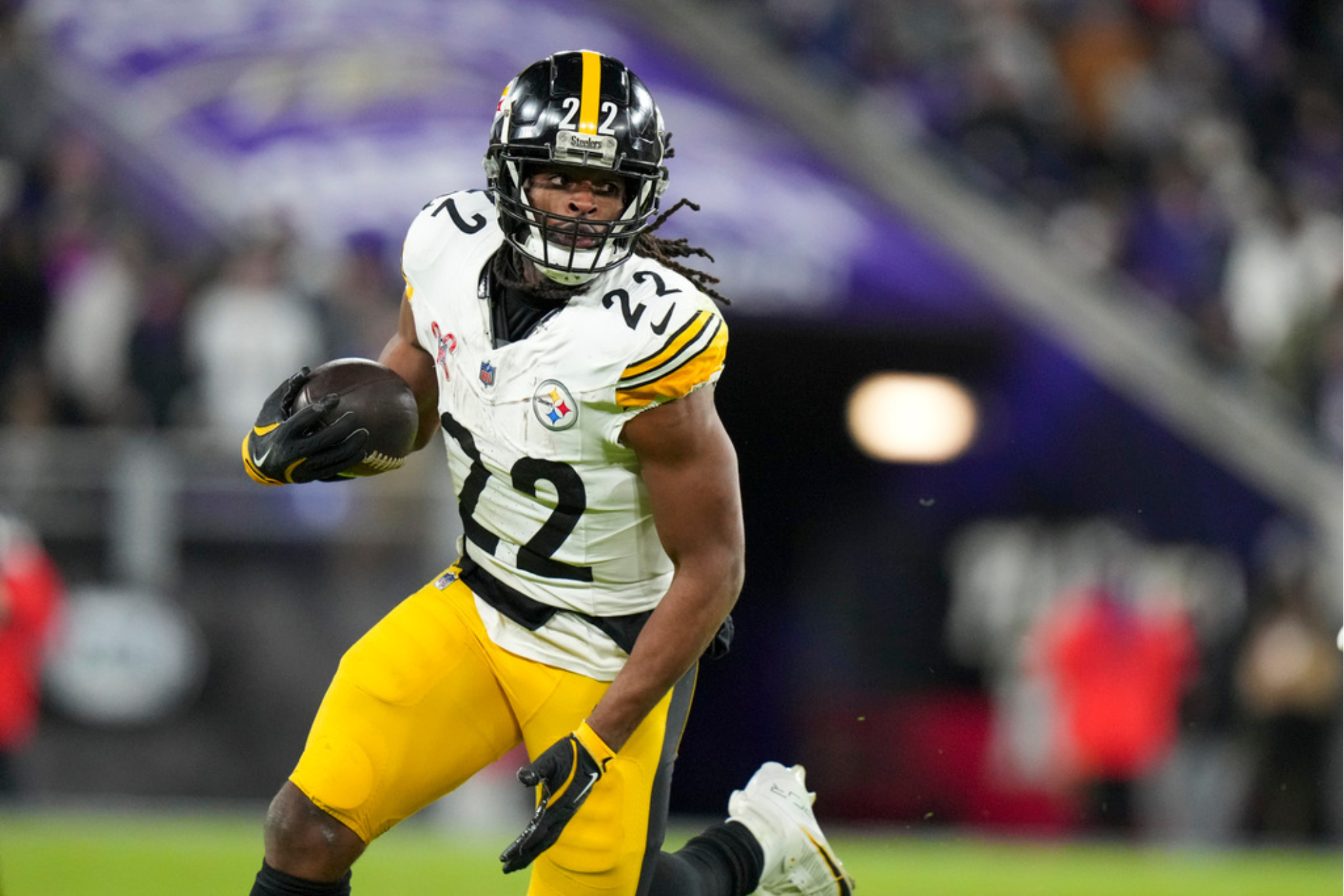 Najee Harris future with the Los Angeles Chargers is uncertain.