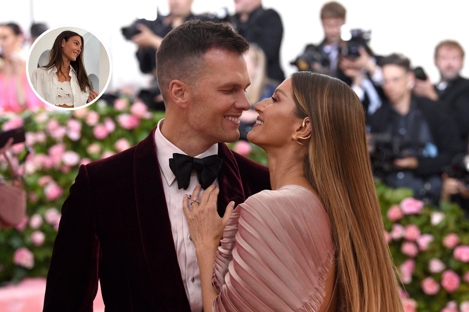 DiCaprios girlfriend causes a problem for Tom Brady after turning into Gisele Bundchen