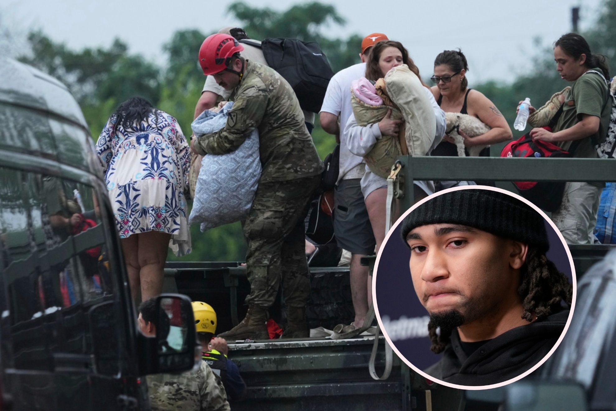 C.J. Stroud and the Texans came to the aid of those affected by the floods.