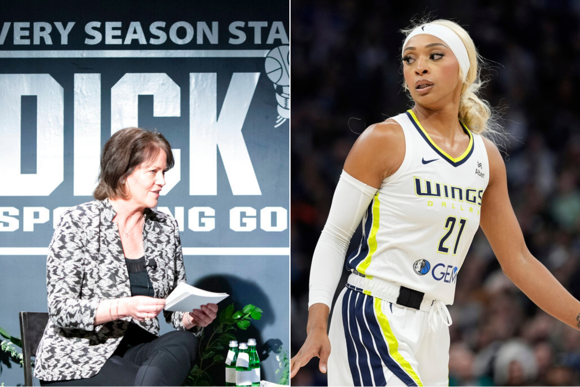 Christine Brennan & DiJonai Carrington