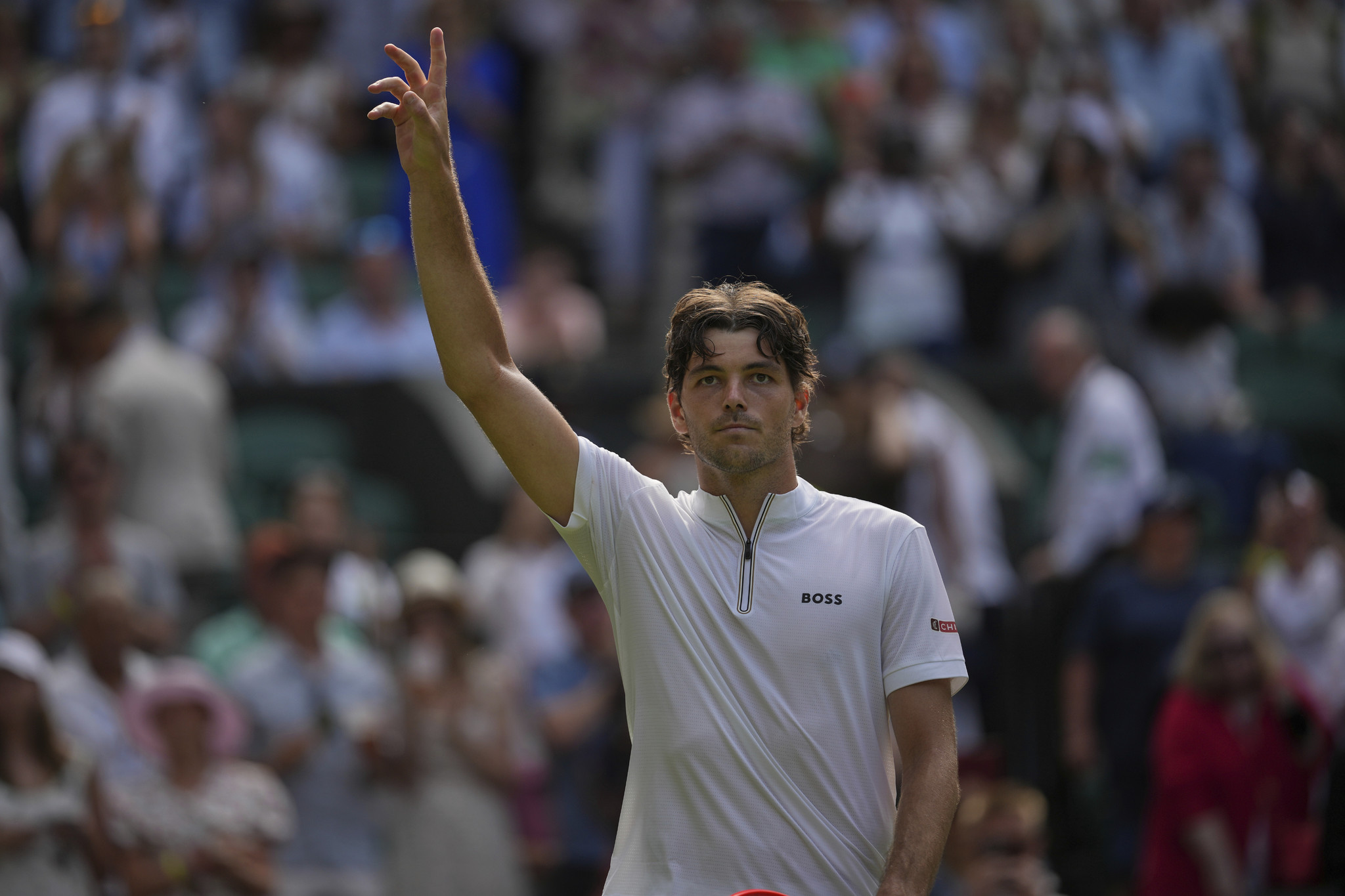 Despite a tough first-round match against Giovanni Mpetshi Perricard, Fritz advanced at Wimbledon, showcasing his ability to compete on grass.