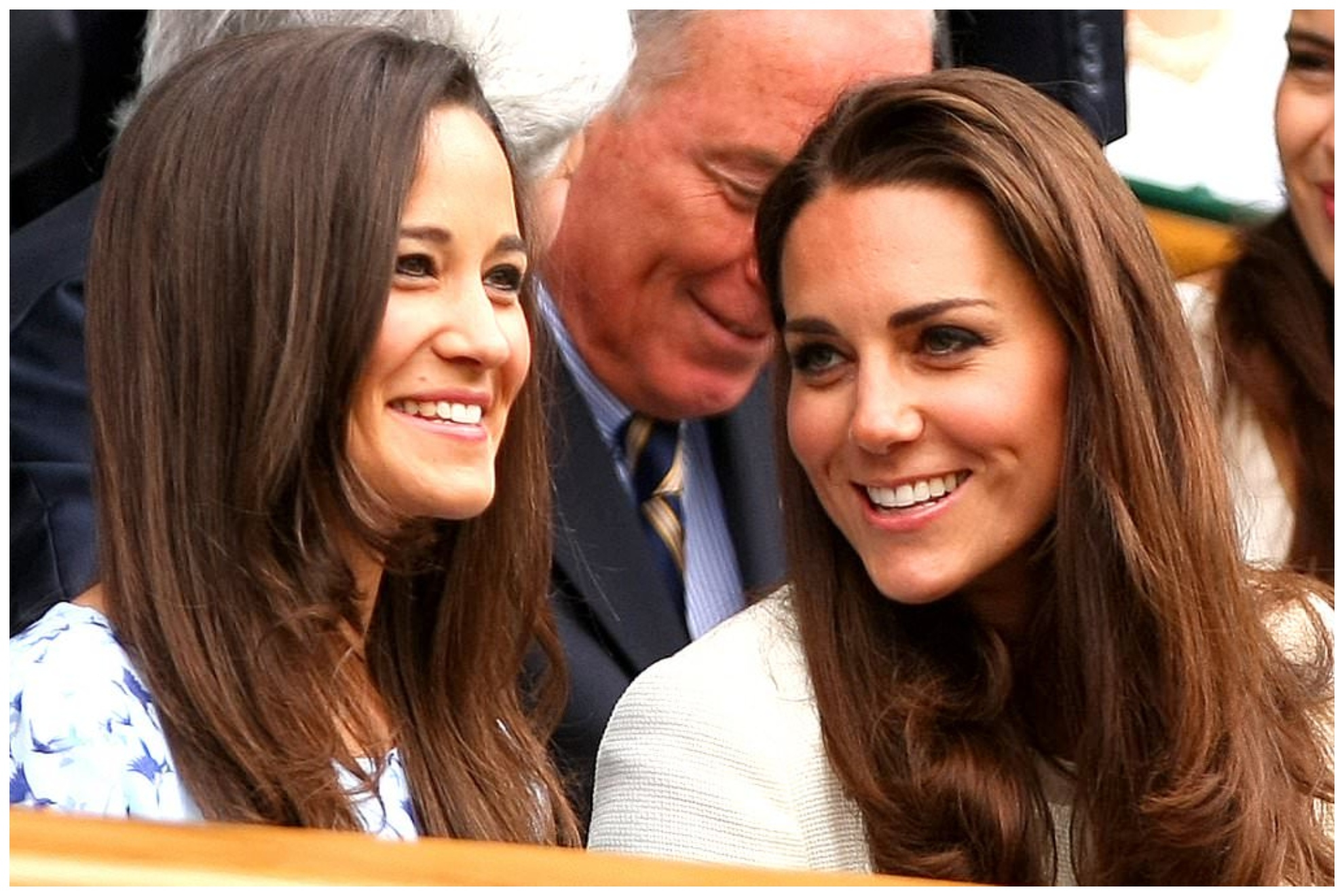 Pippa Middleton and Kate Middleton