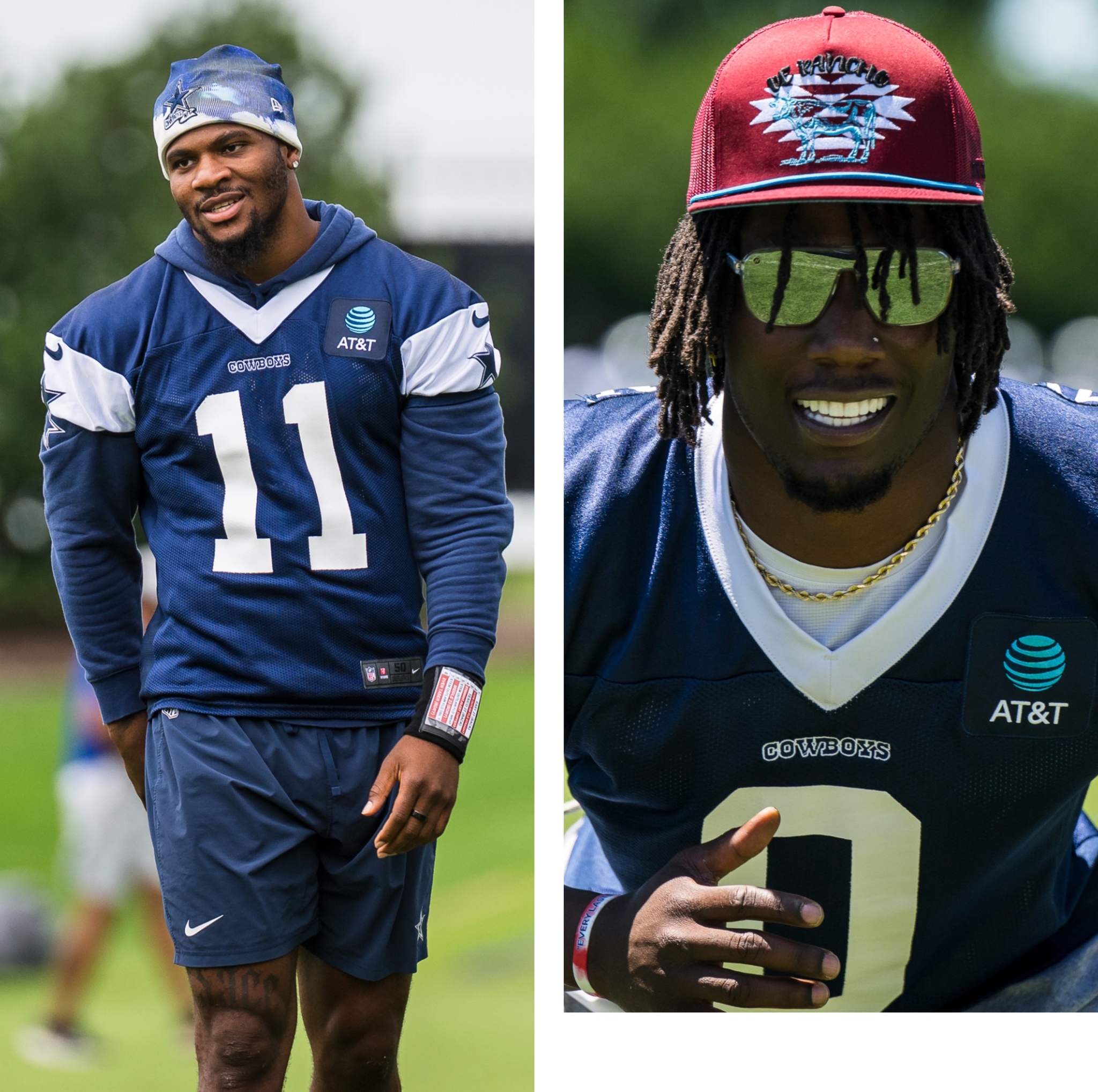 Micah Parsons and DeMarvion Overshown