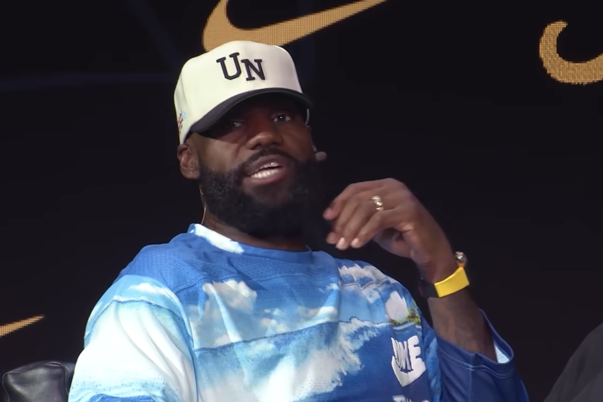 LeBron James was speaking to Steve Nash on the Mind the Game podcast about the changing state of NBAs stardom. (YouTube/Mind The Game)