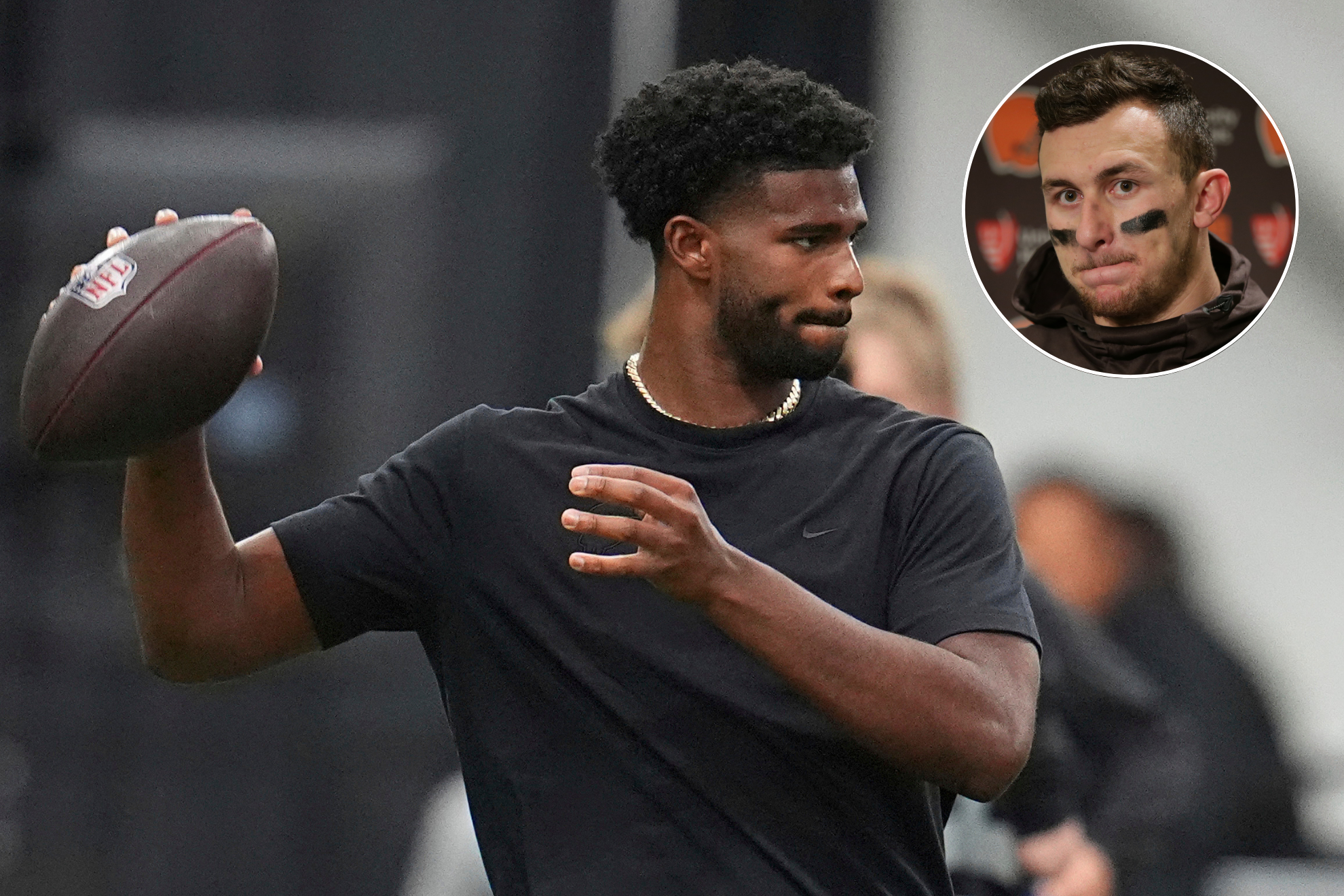 Johnny Manziel doesnt have good news for Shedeur Sanders