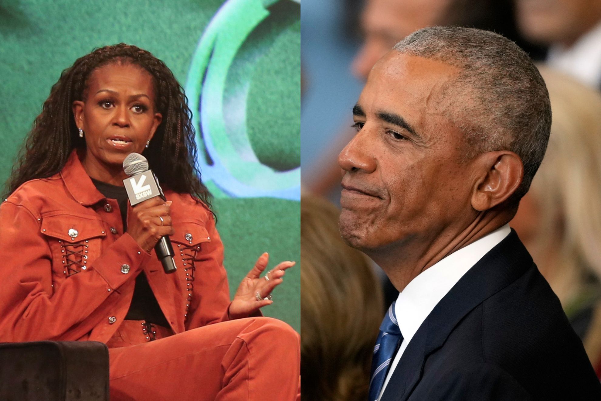 Rumors dismissed as the Obamas share real insight into their marriage and growth