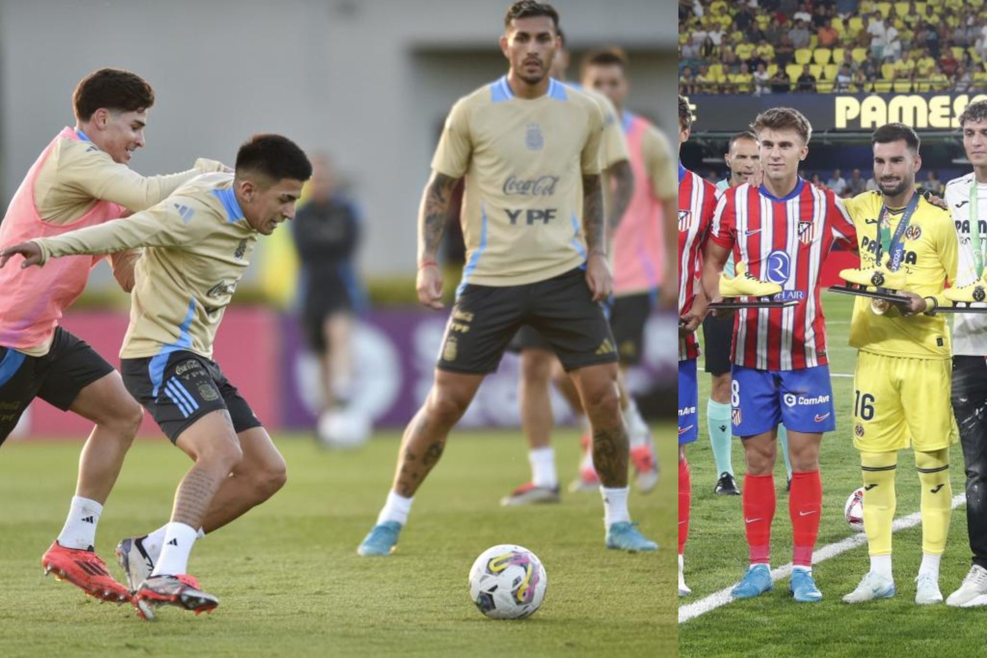 Juli�n, Giuliano y Almada. Barrios y Baena.