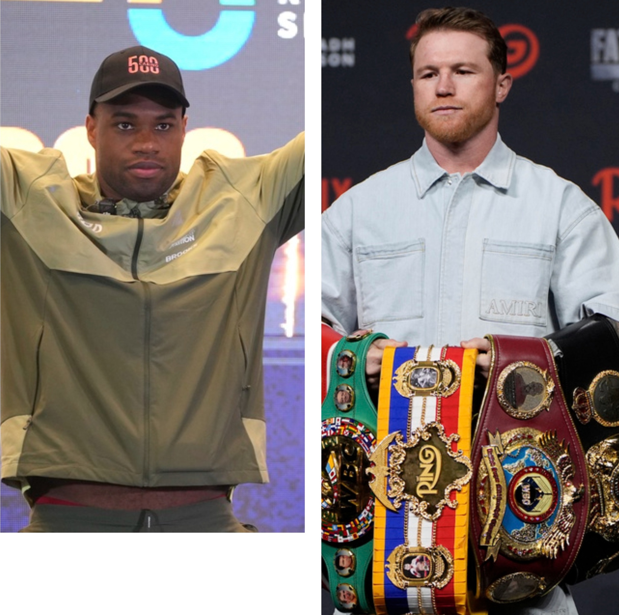 Daniel Dubois and Canelo Alvarez