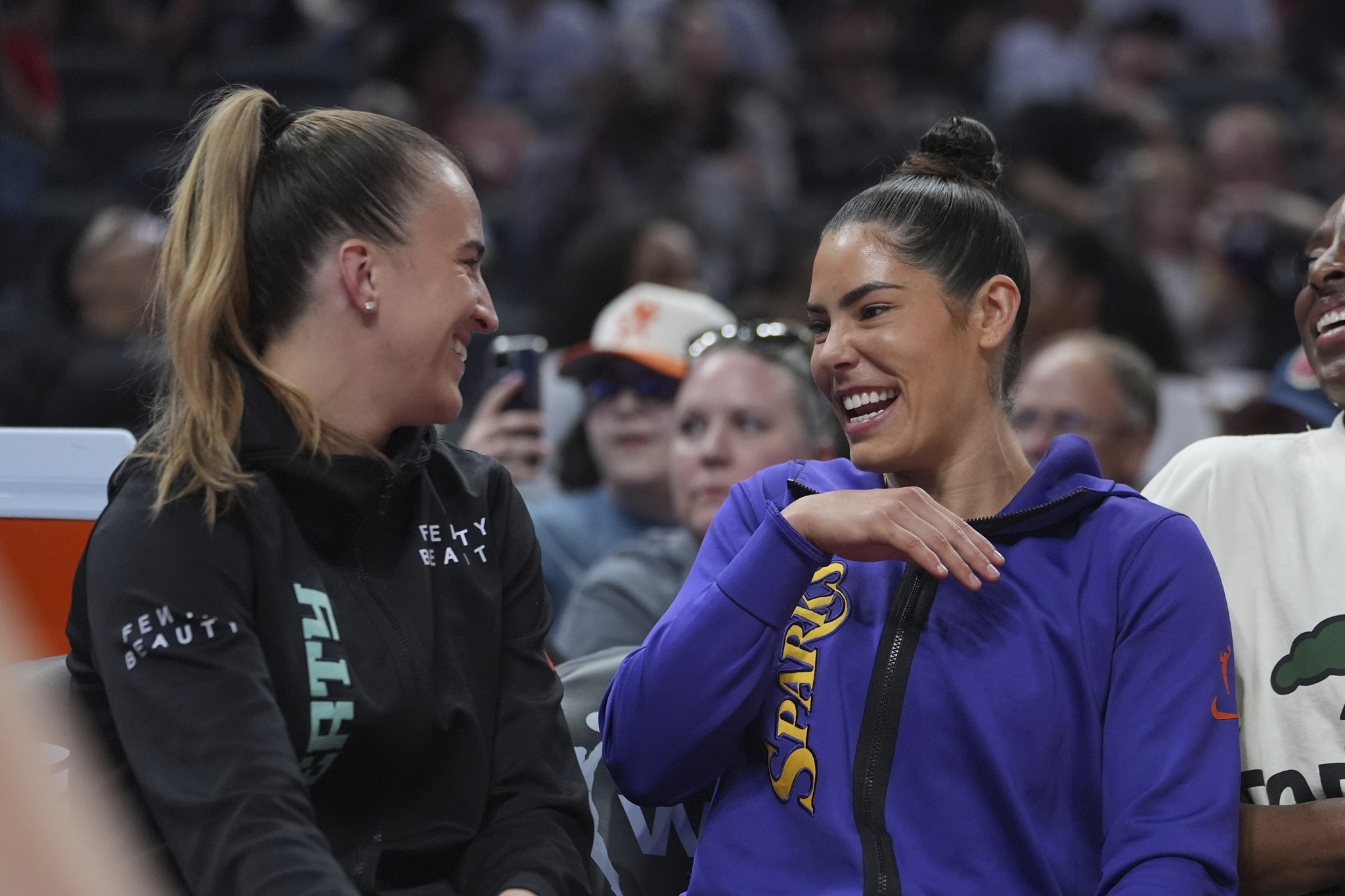 Caitlin Clark roasts Kelsey Plums outfit as Nike prepares to unveil her signature logo