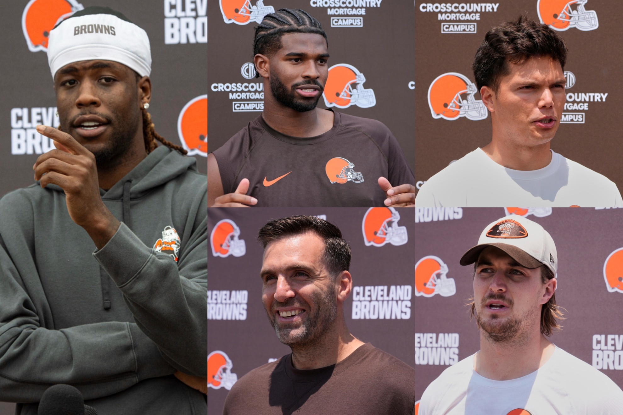 Shedeur Sanders, Dillon Gabriel, Joe Flacco, or Kenny Pickett? Jerry Jeudy answers the question.