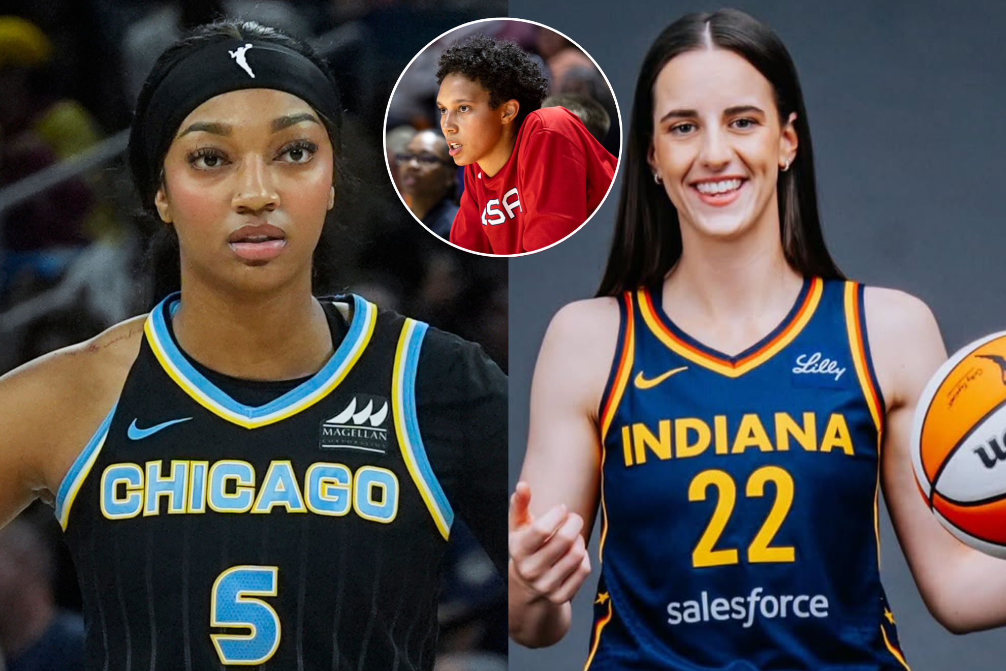 Brittney Griner doesnt hide her stance on the rivalry between Clark vs. Reese