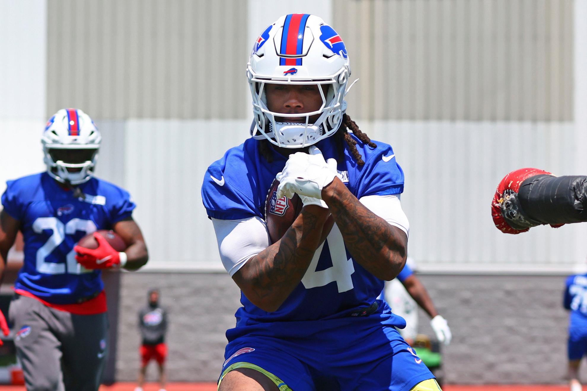 James Cook continues to turn his back on Josh Allen and hopes Buffalo Bills feel pressure to give him his contract