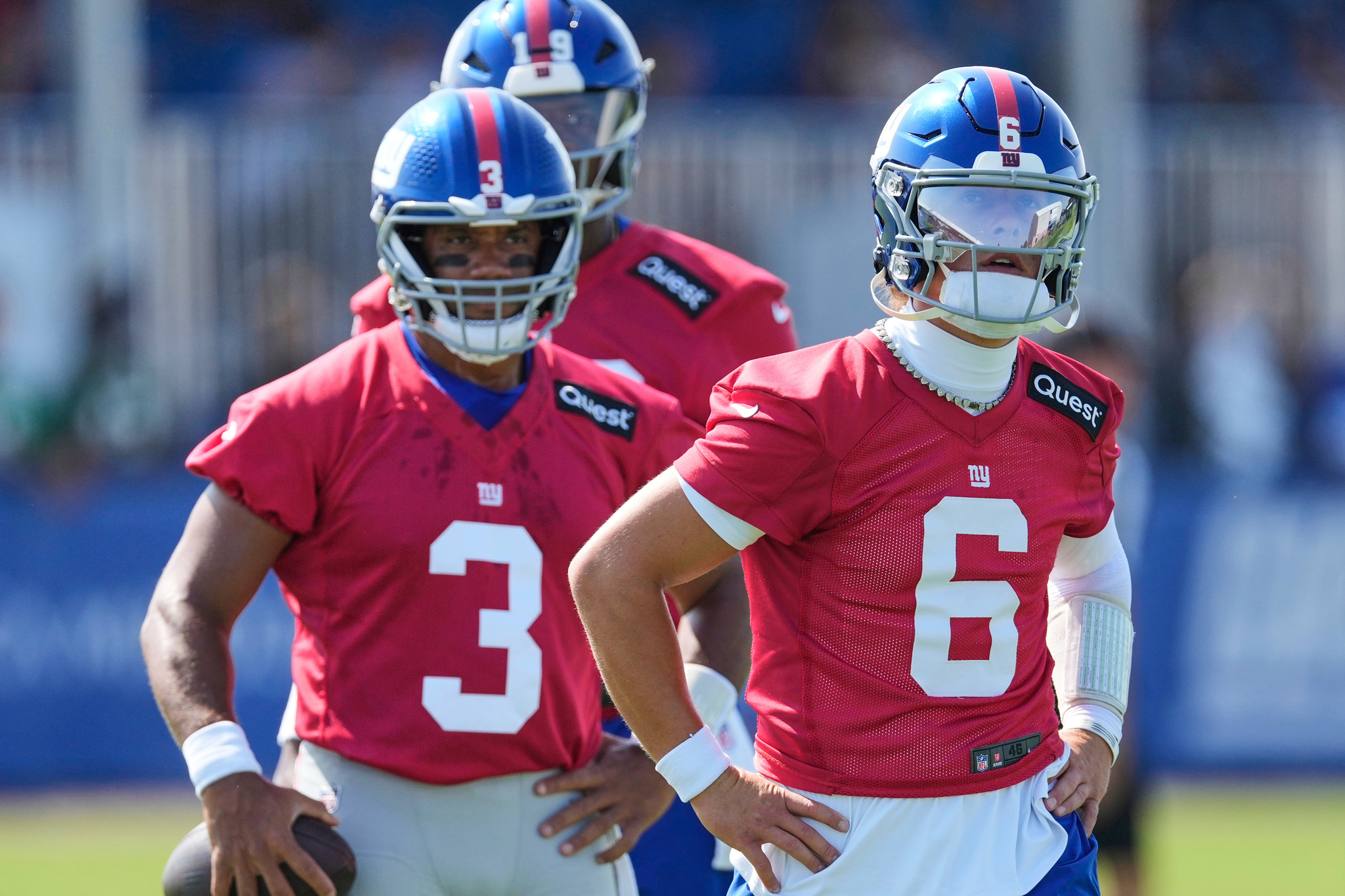 New York Giants will defer Jaxson Dart development decisions to Mike Kafka