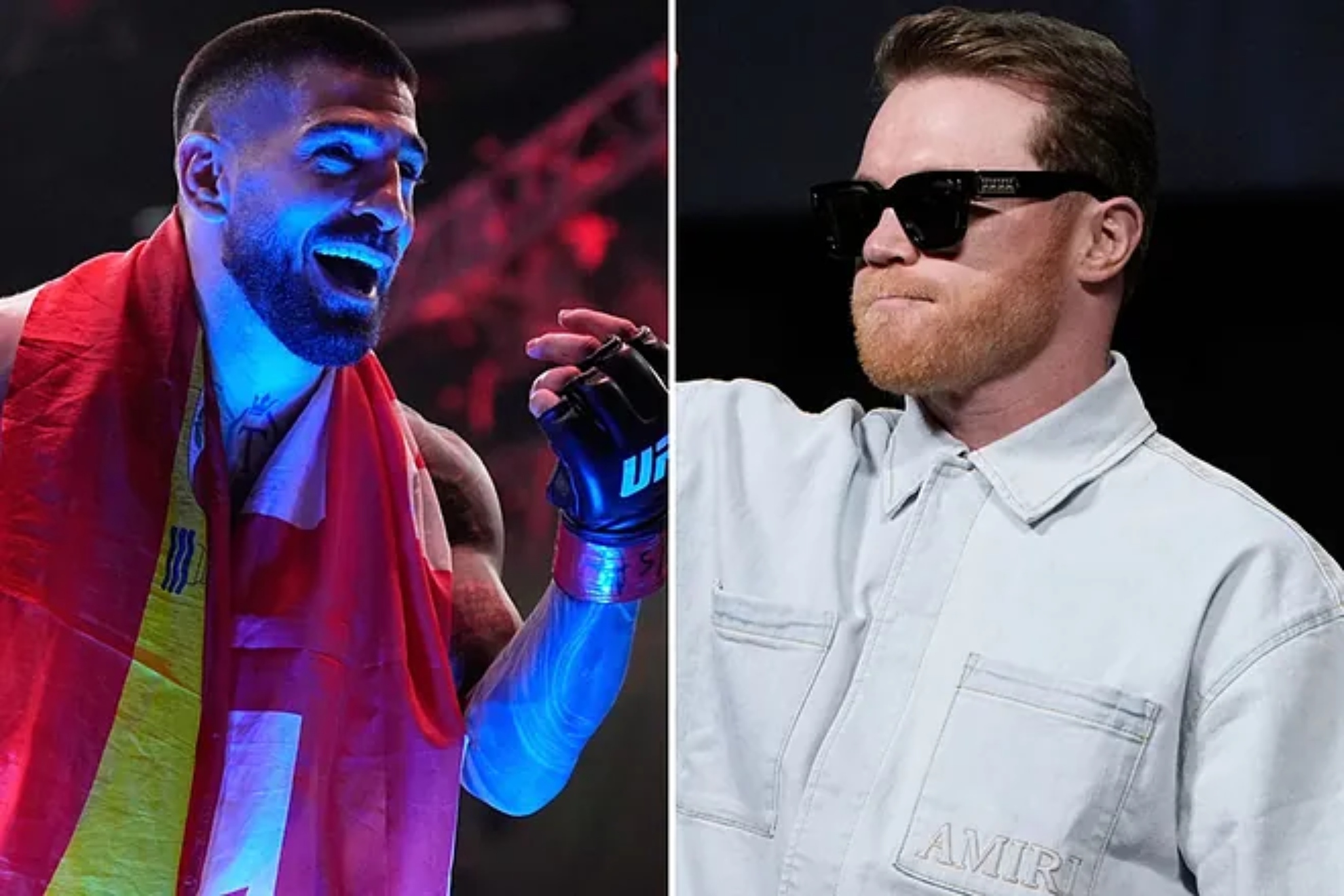 Ilia Topuria wants to fight Canelo Alvarez while being called a coward in the UFC