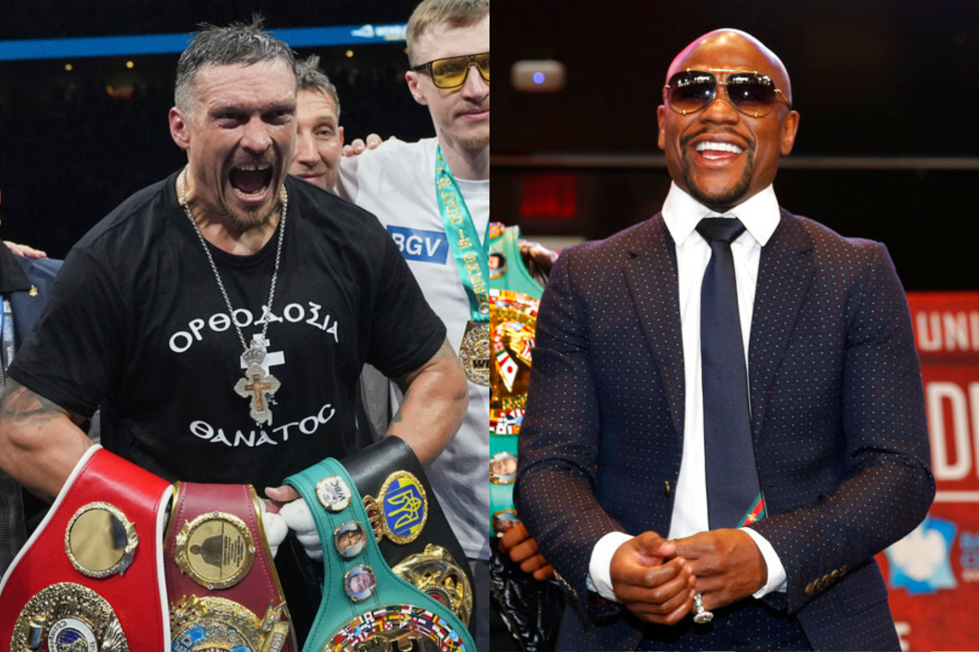 Oleksandr Usyk and Floyd Mayweather Jr. have one major thing in common: No one can beat them.